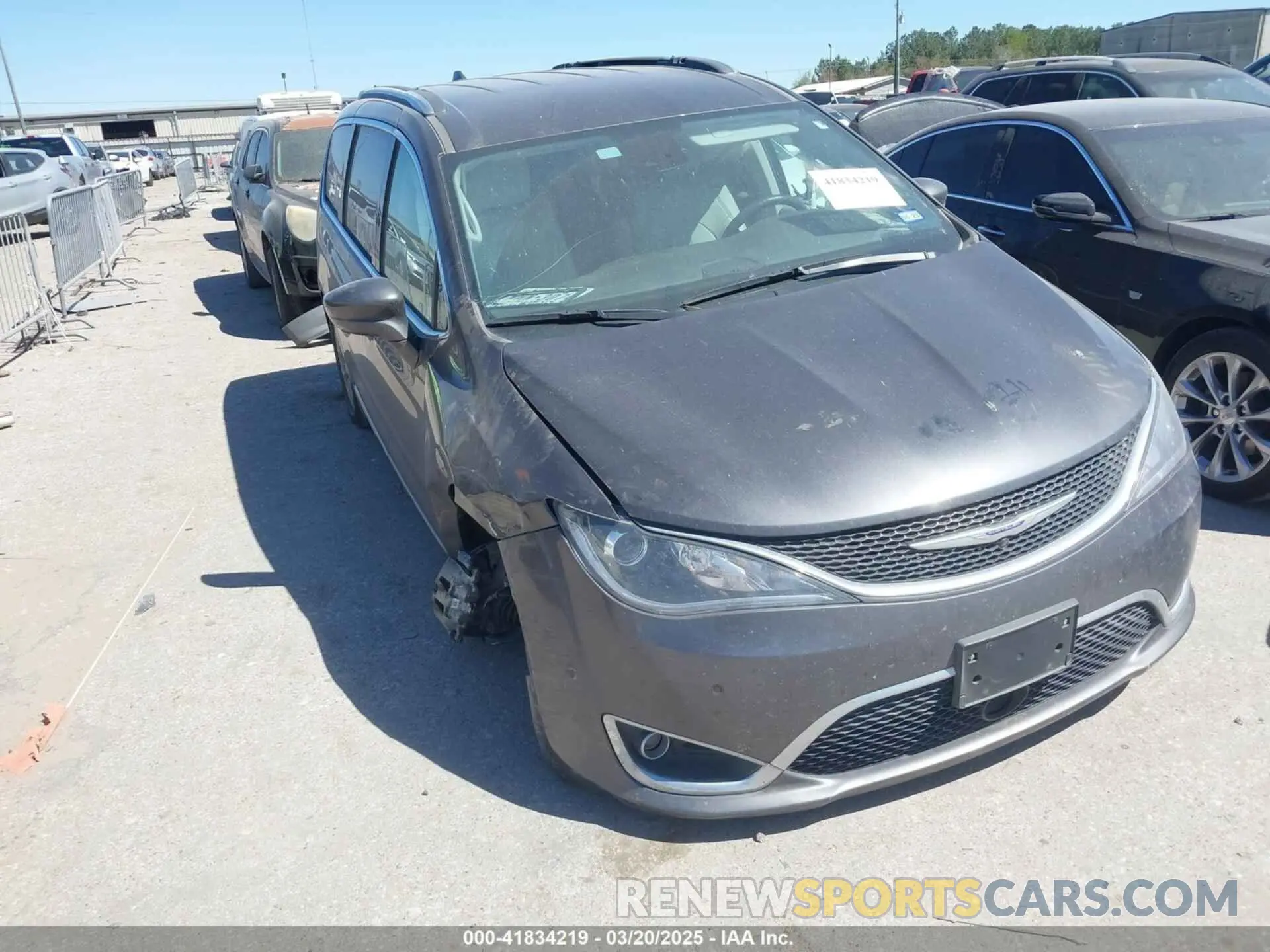 1 fotografías del automóvil dañado 2C4RC1EG3LR164881 CHRYSLER PACIFICA 2020