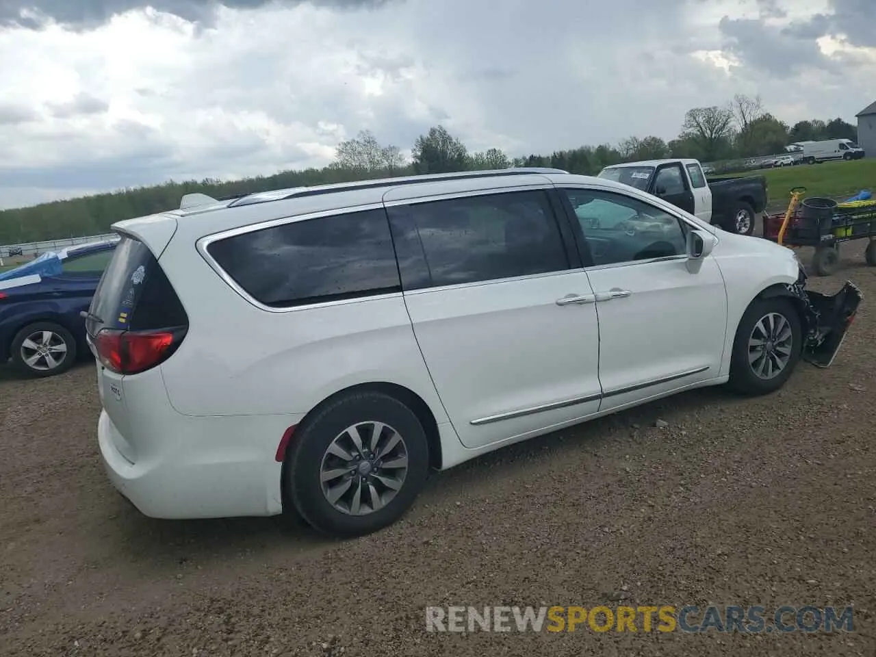 3 fotografías del automóvil dañado 2C4RC1EG8LR281047 CHRYSLER PACIFICA 2020