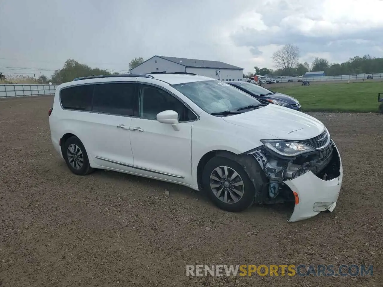 4 fotografías del automóvil dañado 2C4RC1EG8LR281047 CHRYSLER PACIFICA 2020