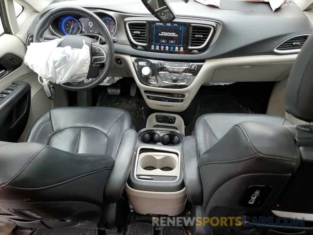 8 fotografías del automóvil dañado 2C4RC1EG9LR252558 CHRYSLER PACIFICA 2020