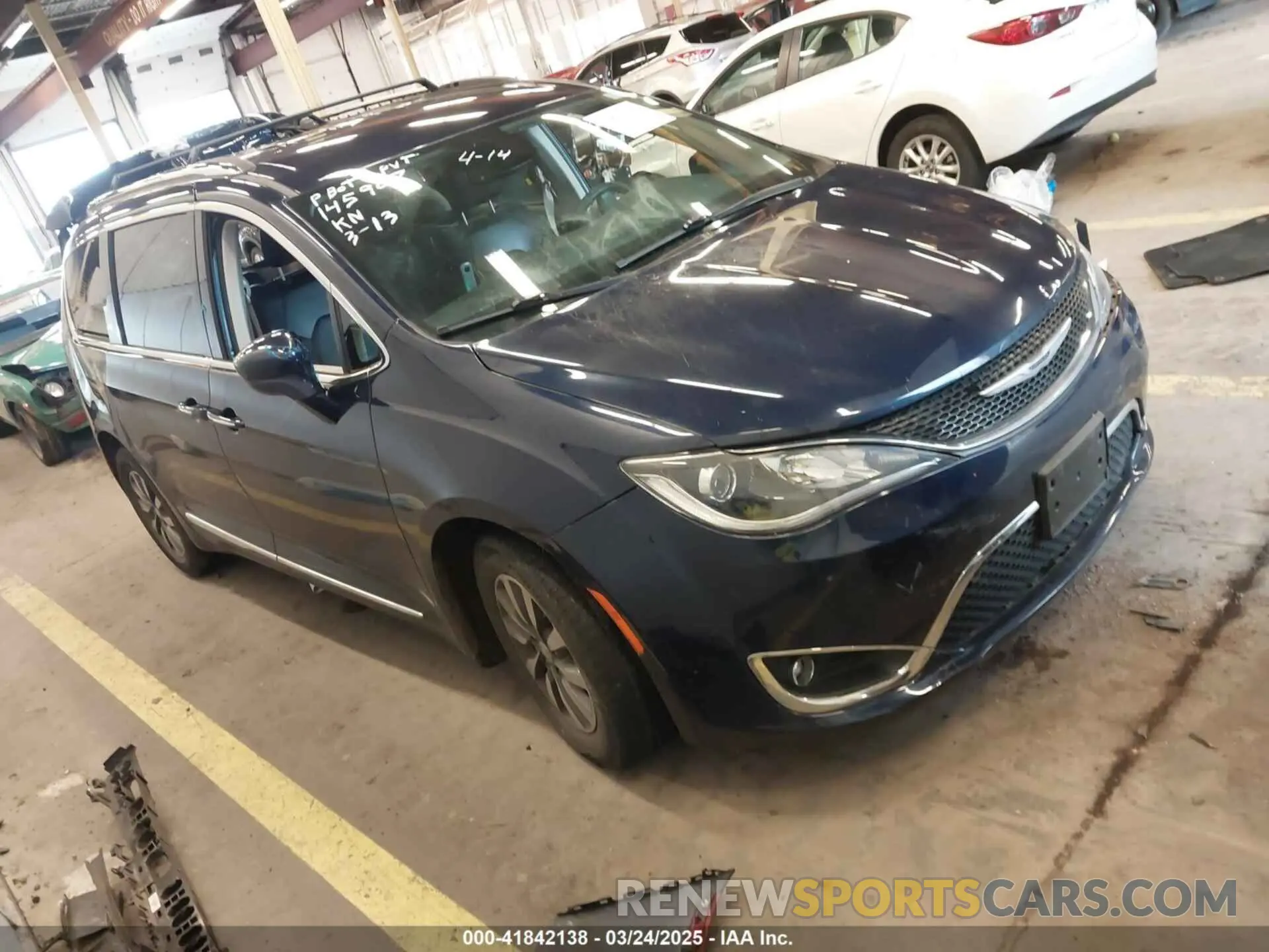 1 fotografías del automóvil dañado 2C4RC1EGXLR172864 CHRYSLER PACIFICA 2020