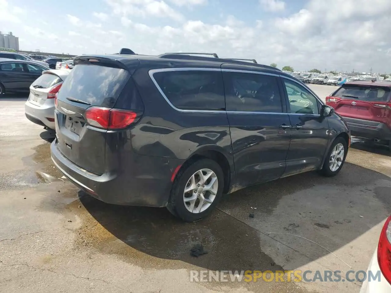 3 fotografías del automóvil dañado 2C4RC1FG1LR143364 CHRYSLER PACIFICA 2020