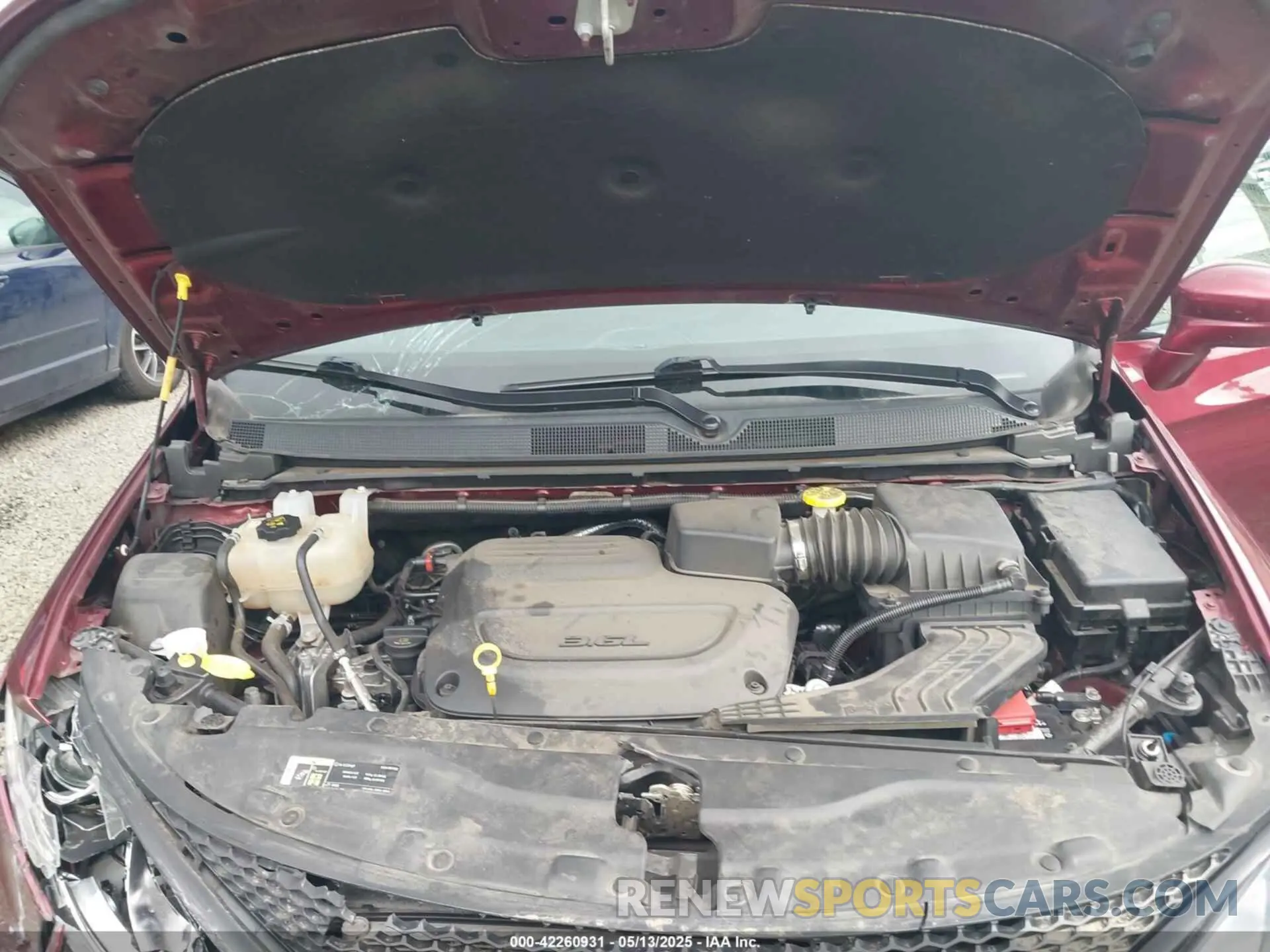 10 fotografías del automóvil dañado 2C4RC1FG6LR142887 CHRYSLER PACIFICA 2020
