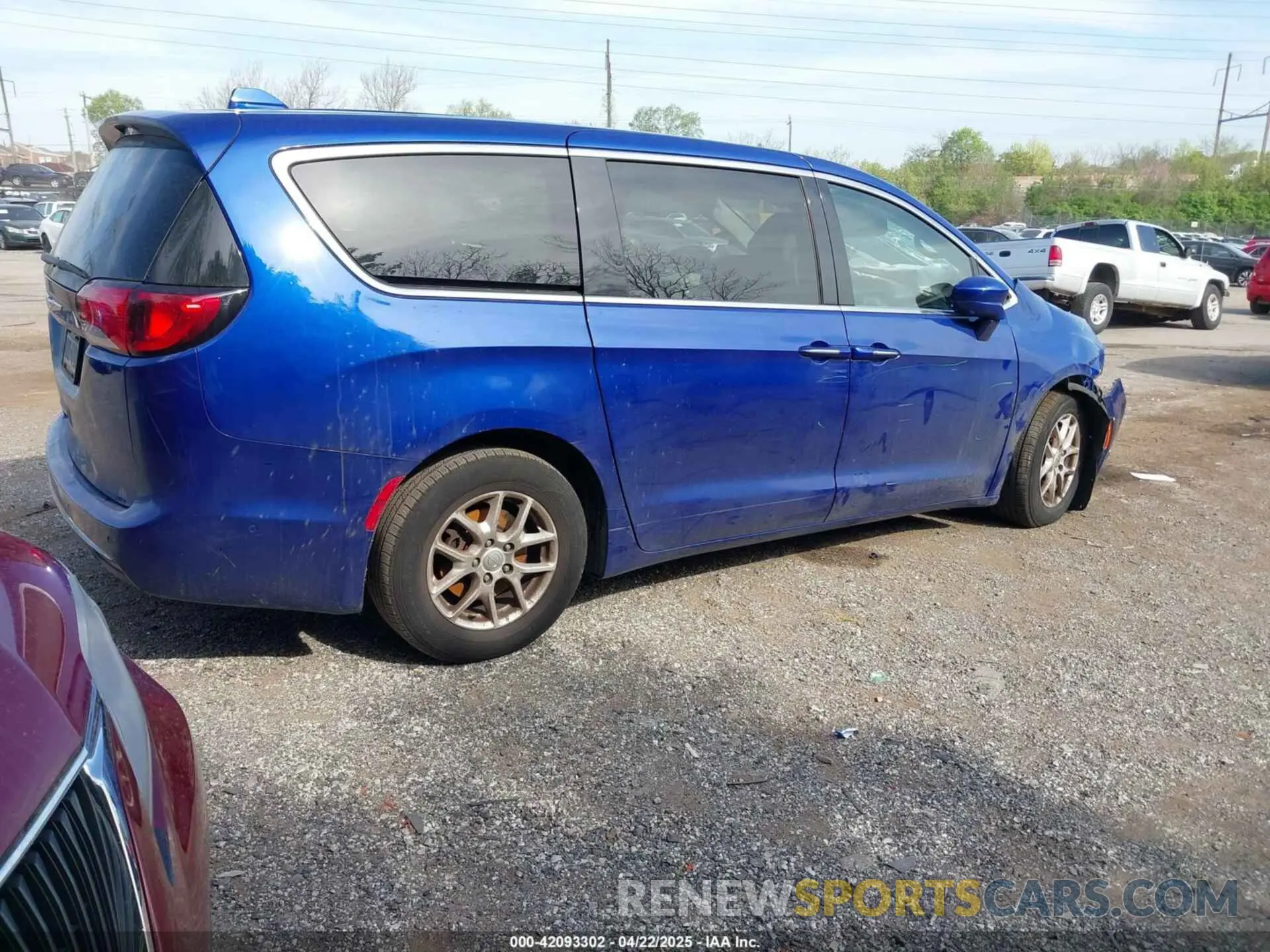 4 fotografías del automóvil dañado 2C4RC1FGXLR185354 CHRYSLER PACIFICA 2020
