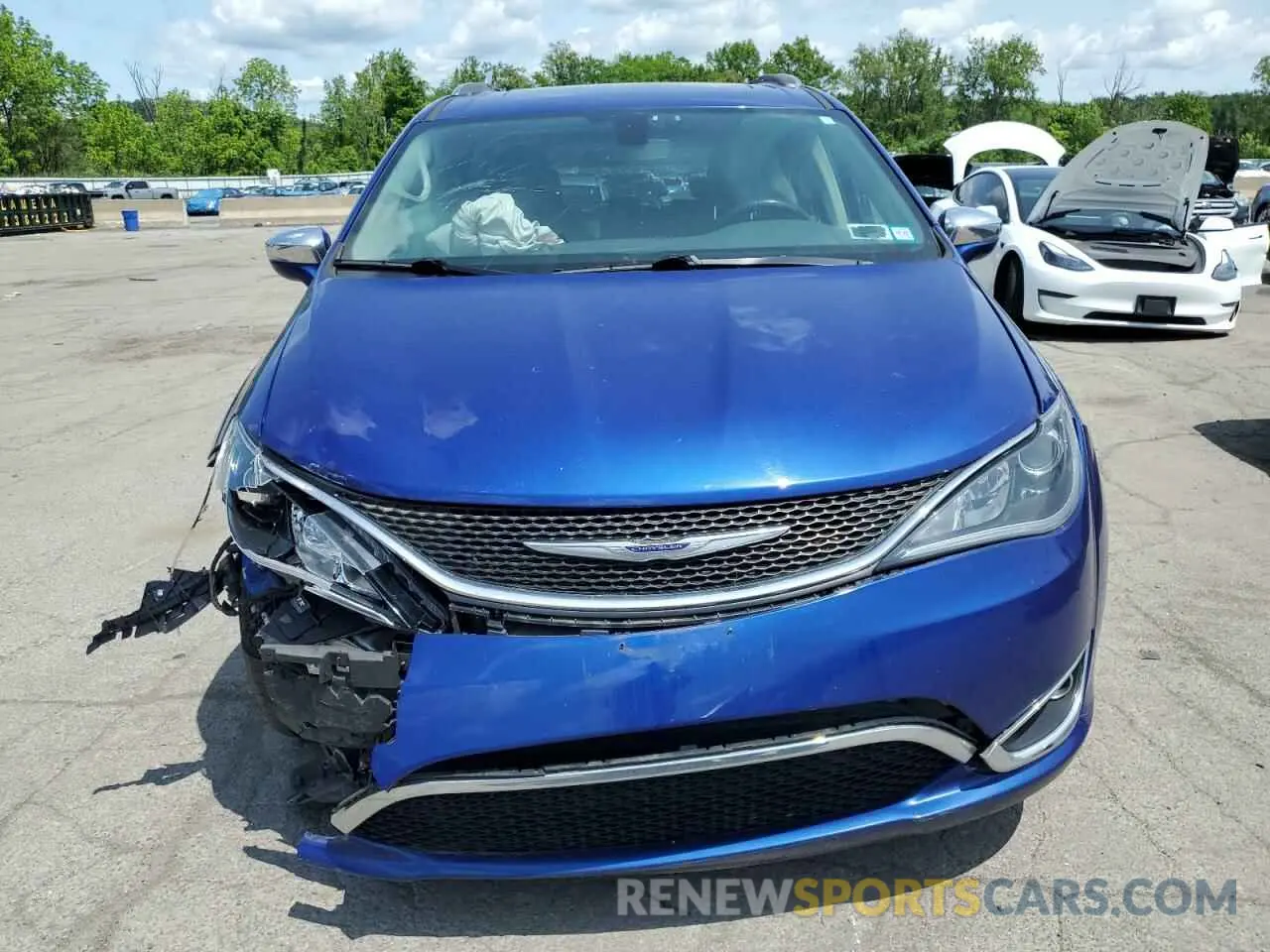 5 fotografías del automóvil dañado 2C4RC1GG0LR284747 CHRYSLER PACIFICA 2020
