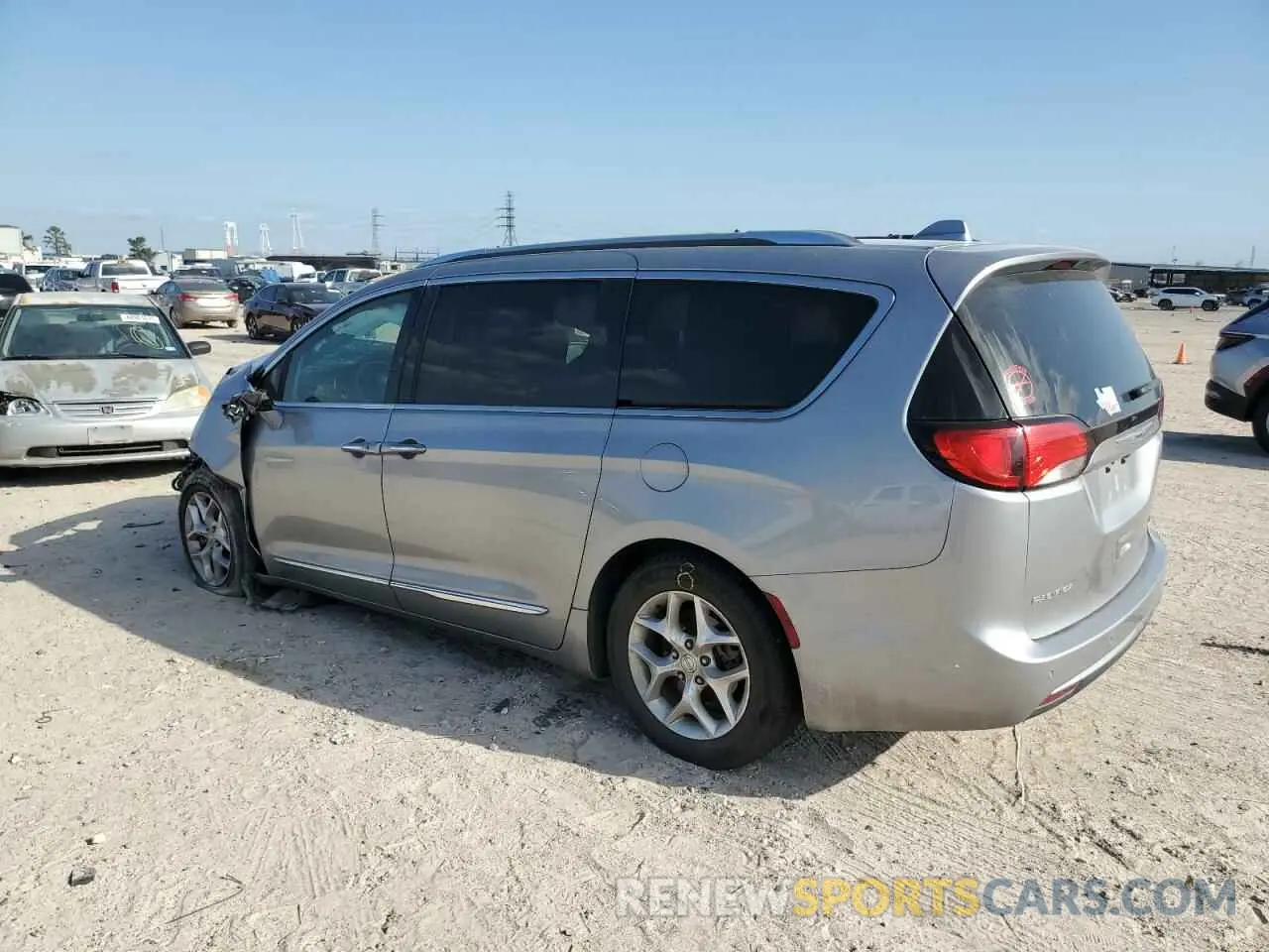 2 fotografías del automóvil dañado 2C4RC1GG0LR289575 CHRYSLER PACIFICA 2020