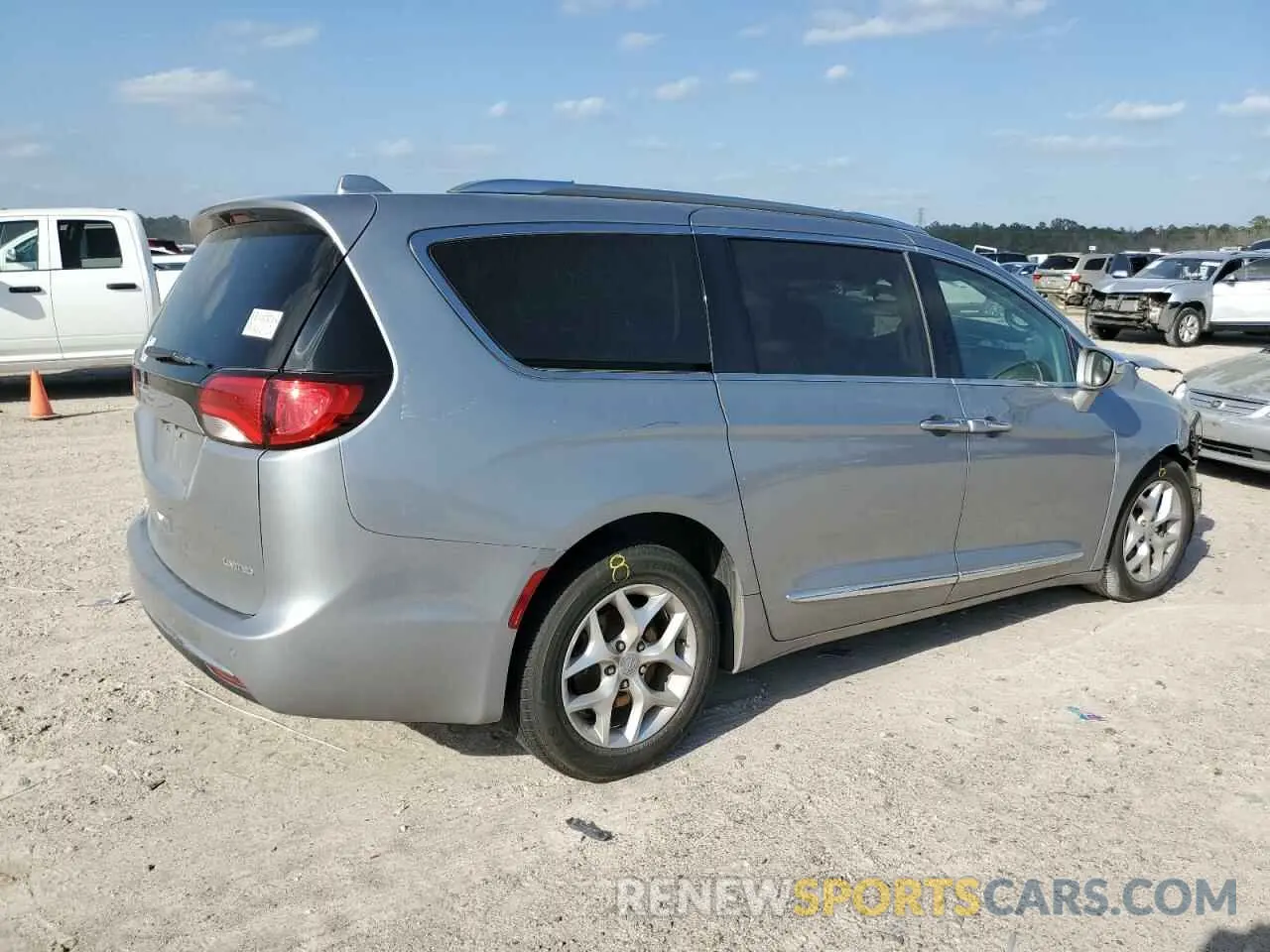 3 fotografías del automóvil dañado 2C4RC1GG0LR289575 CHRYSLER PACIFICA 2020
