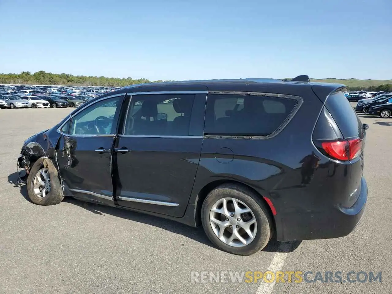 2 fotografías del automóvil dañado 2C4RC1GG1LR150619 CHRYSLER PACIFICA 2020