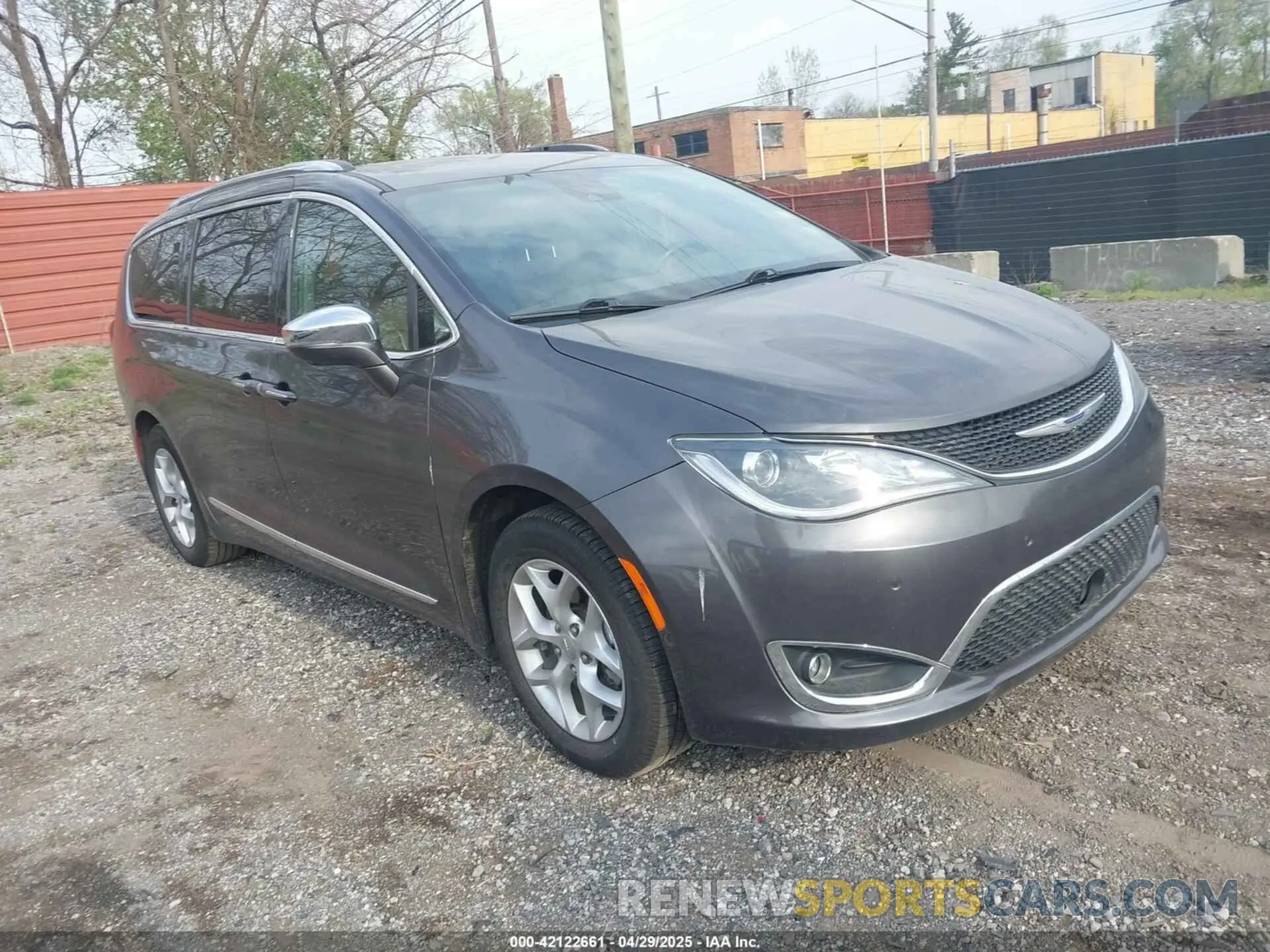 1 fotografías del automóvil dañado 2C4RC1GG2LR151861 CHRYSLER PACIFICA 2020