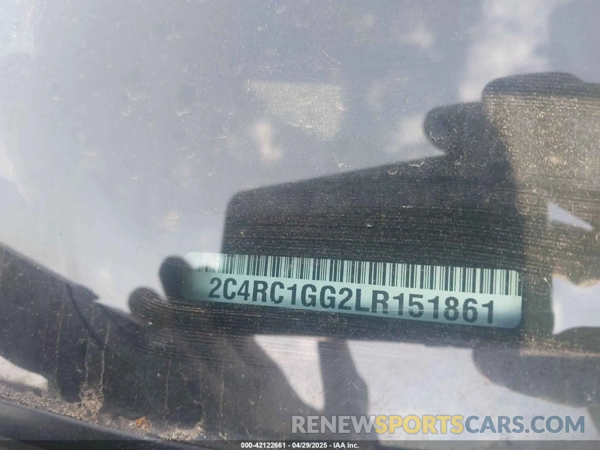 9 fotografías del automóvil dañado 2C4RC1GG2LR151861 CHRYSLER PACIFICA 2020