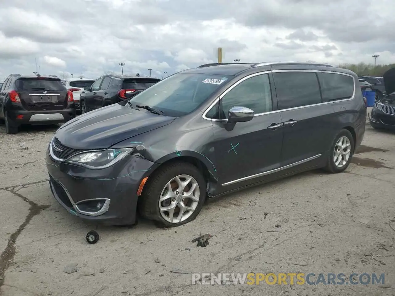 1 fotografías del automóvil dañado 2C4RC1GG3LR187459 CHRYSLER PACIFICA 2020