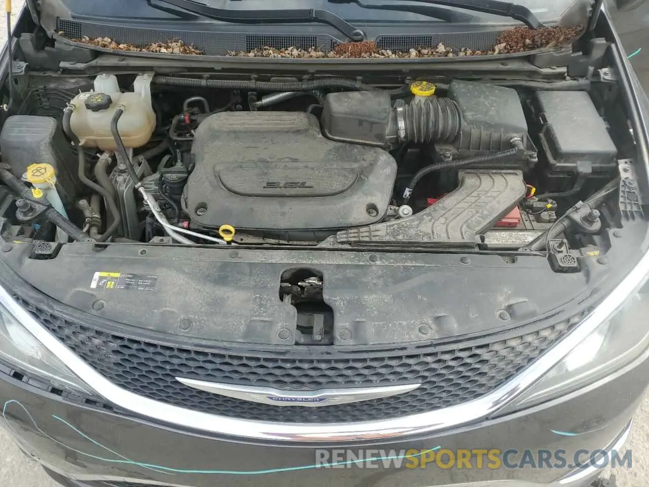 12 fotografías del automóvil dañado 2C4RC1GG3LR187459 CHRYSLER PACIFICA 2020