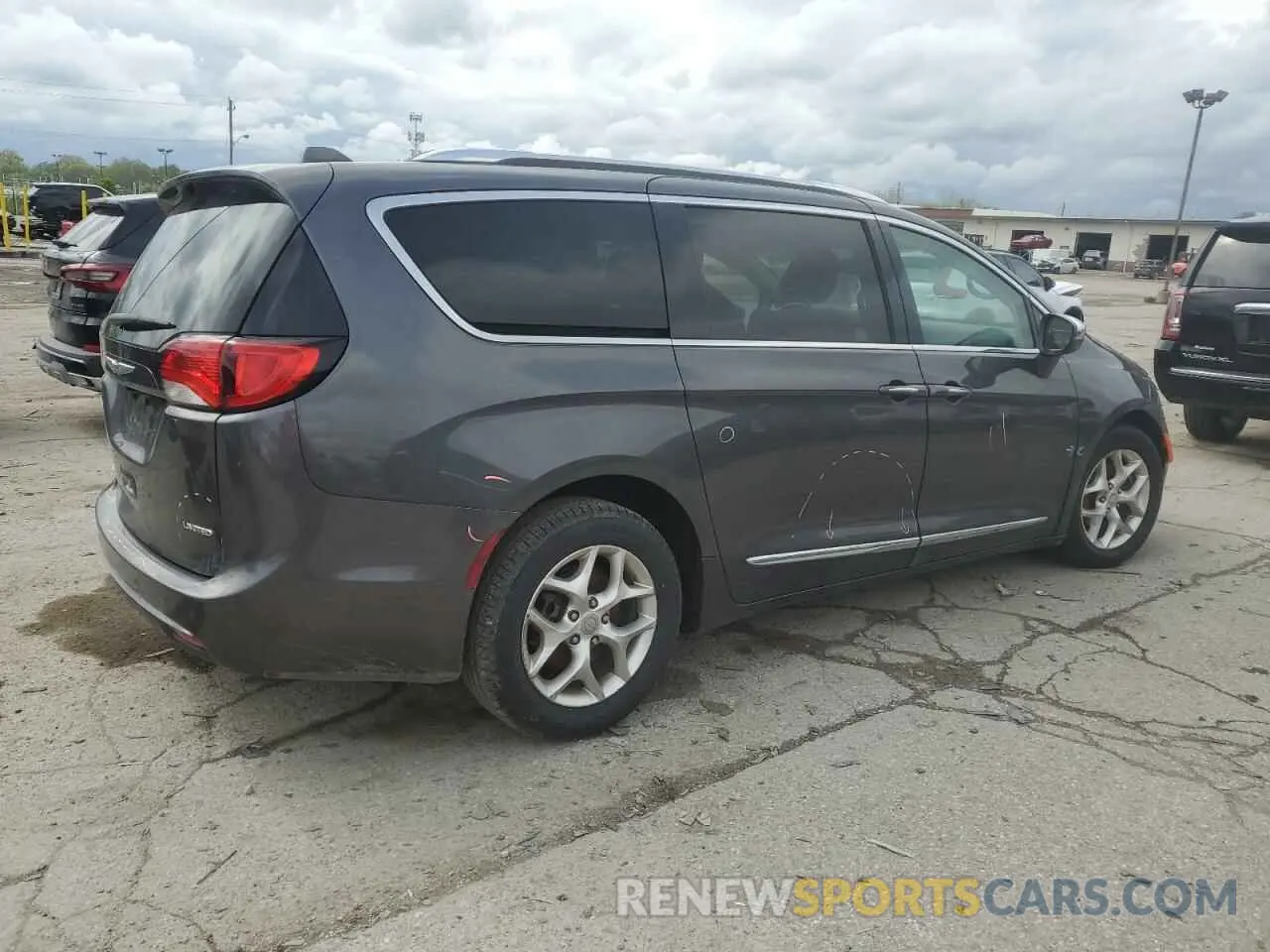 3 fotografías del automóvil dañado 2C4RC1GG3LR187459 CHRYSLER PACIFICA 2020