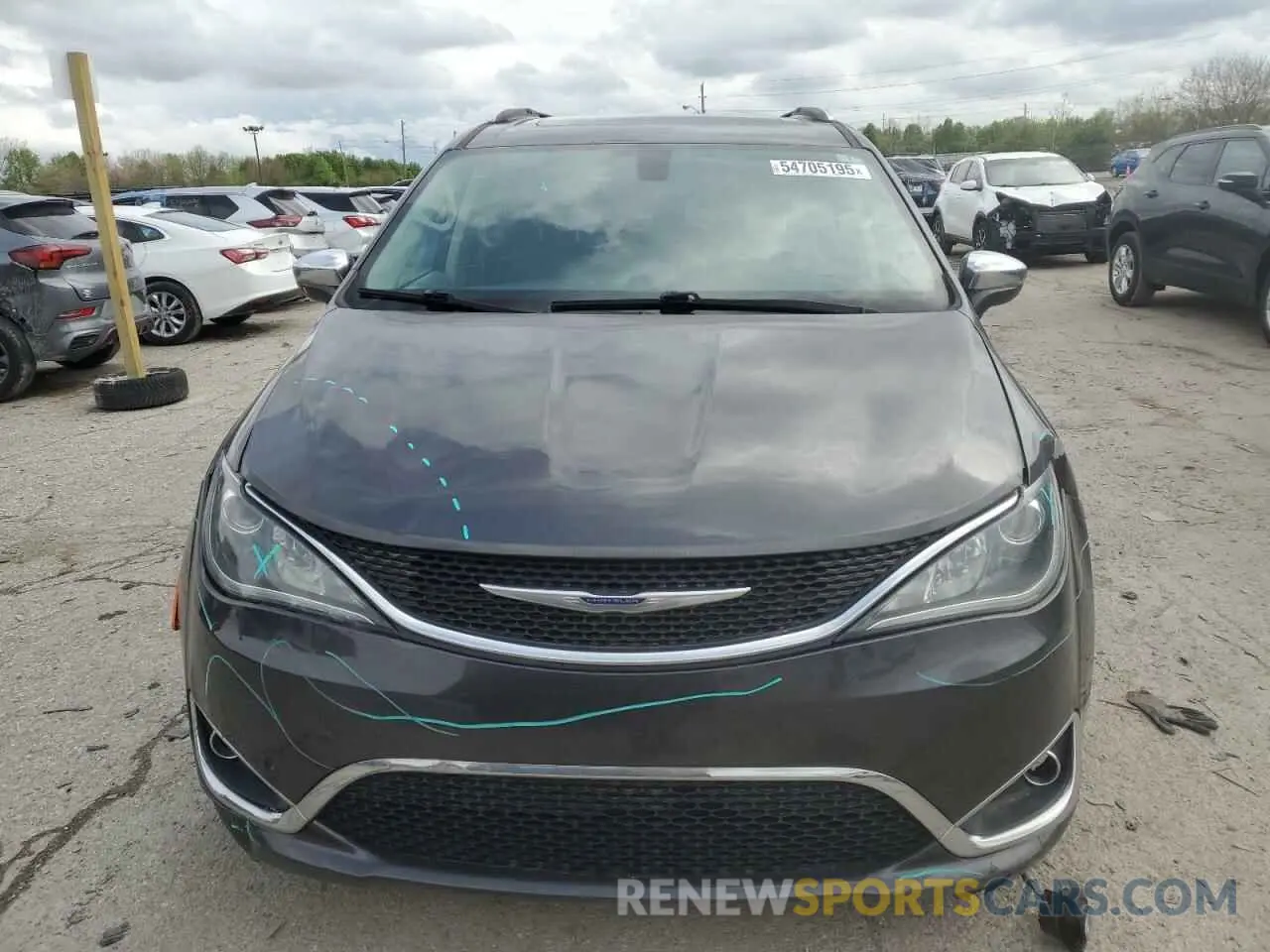 5 fotografías del automóvil dañado 2C4RC1GG3LR187459 CHRYSLER PACIFICA 2020