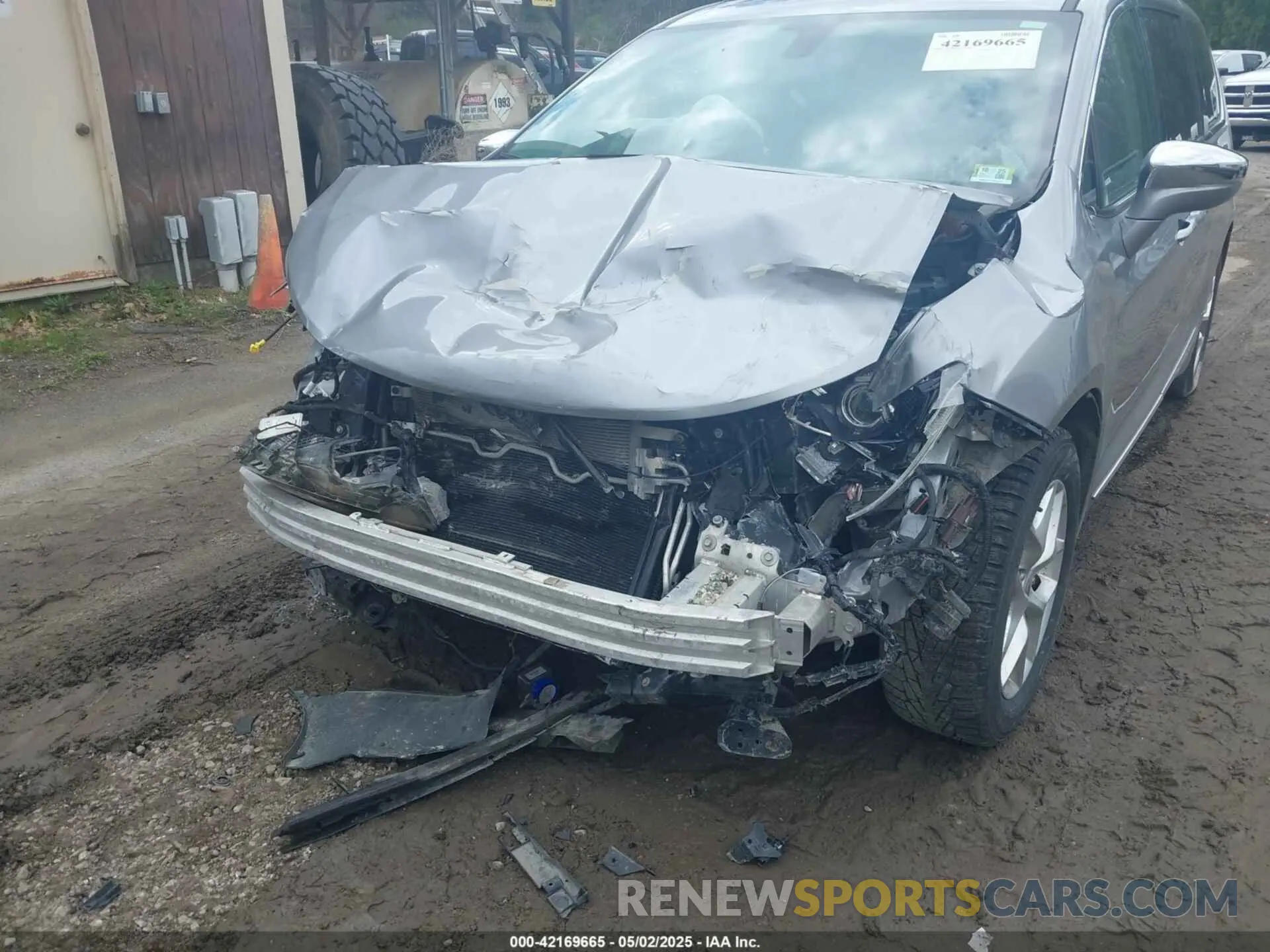 12 fotografías del automóvil dañado 2C4RC1GG3LR290249 CHRYSLER PACIFICA 2020