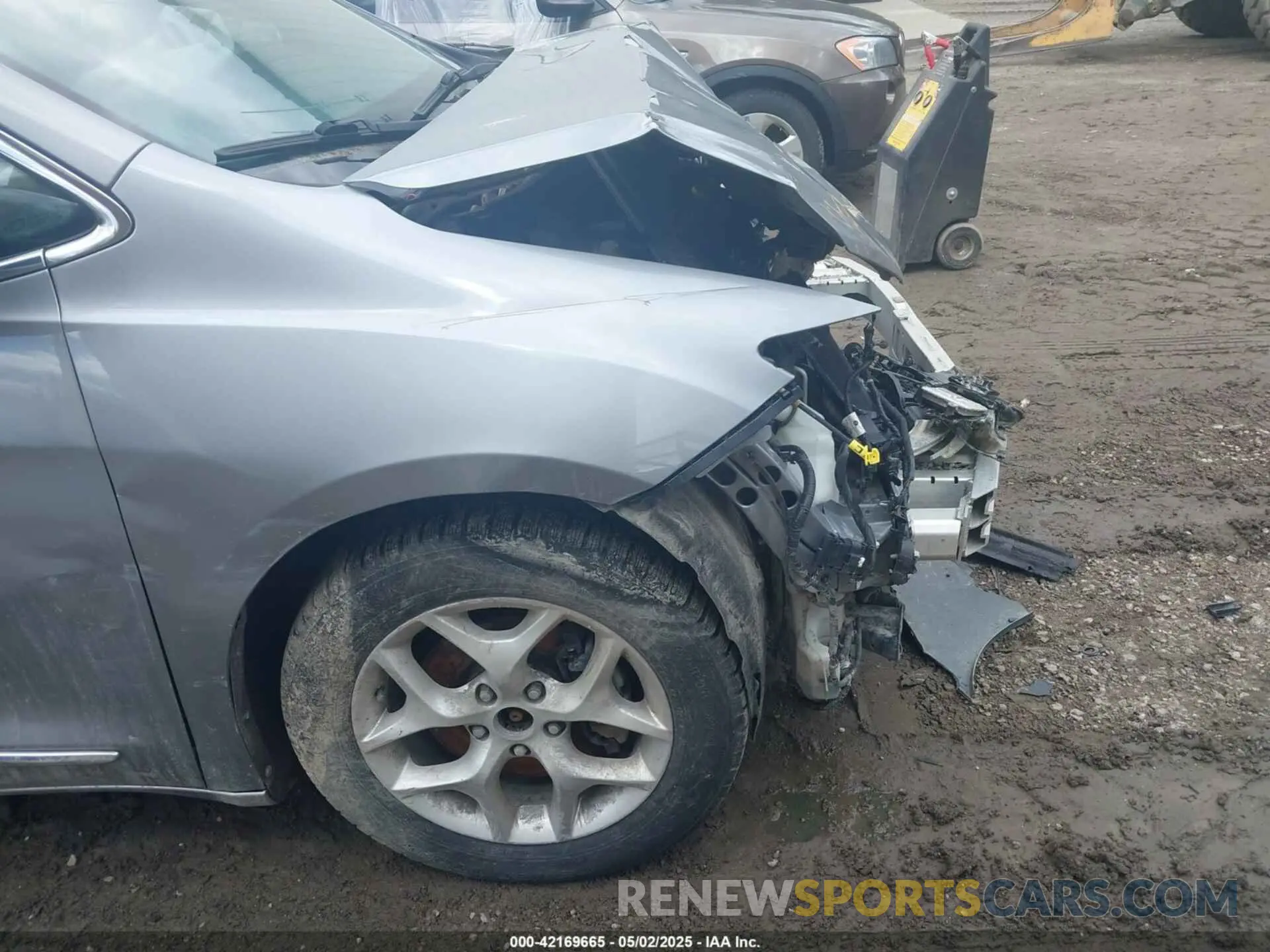 22 fotografías del automóvil dañado 2C4RC1GG3LR290249 CHRYSLER PACIFICA 2020