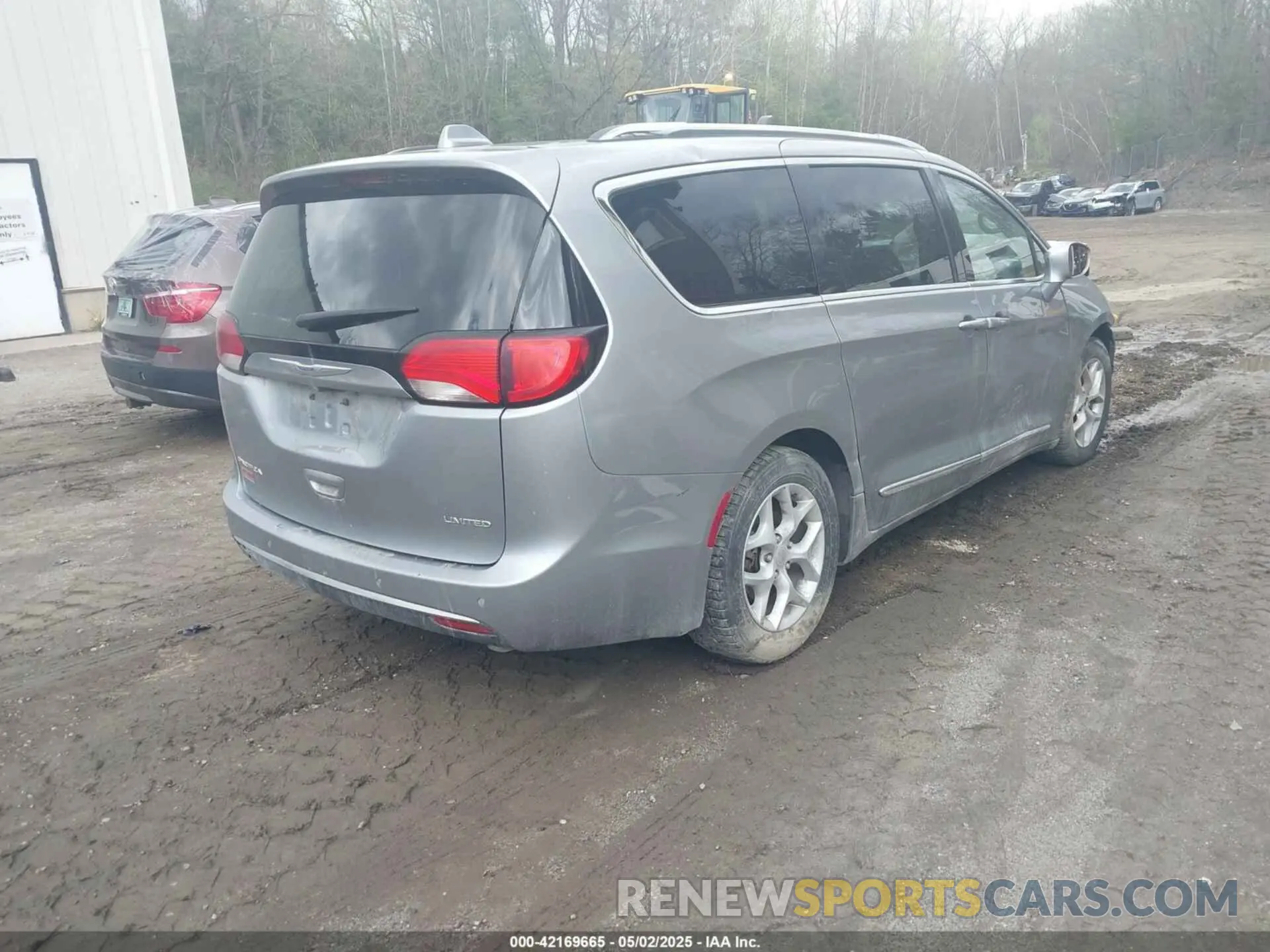 4 fotografías del automóvil dañado 2C4RC1GG3LR290249 CHRYSLER PACIFICA 2020