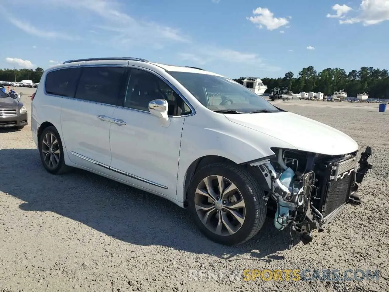 4 fotografías del automóvil dañado 2C4RC1GG4LR239892 CHRYSLER PACIFICA 2020