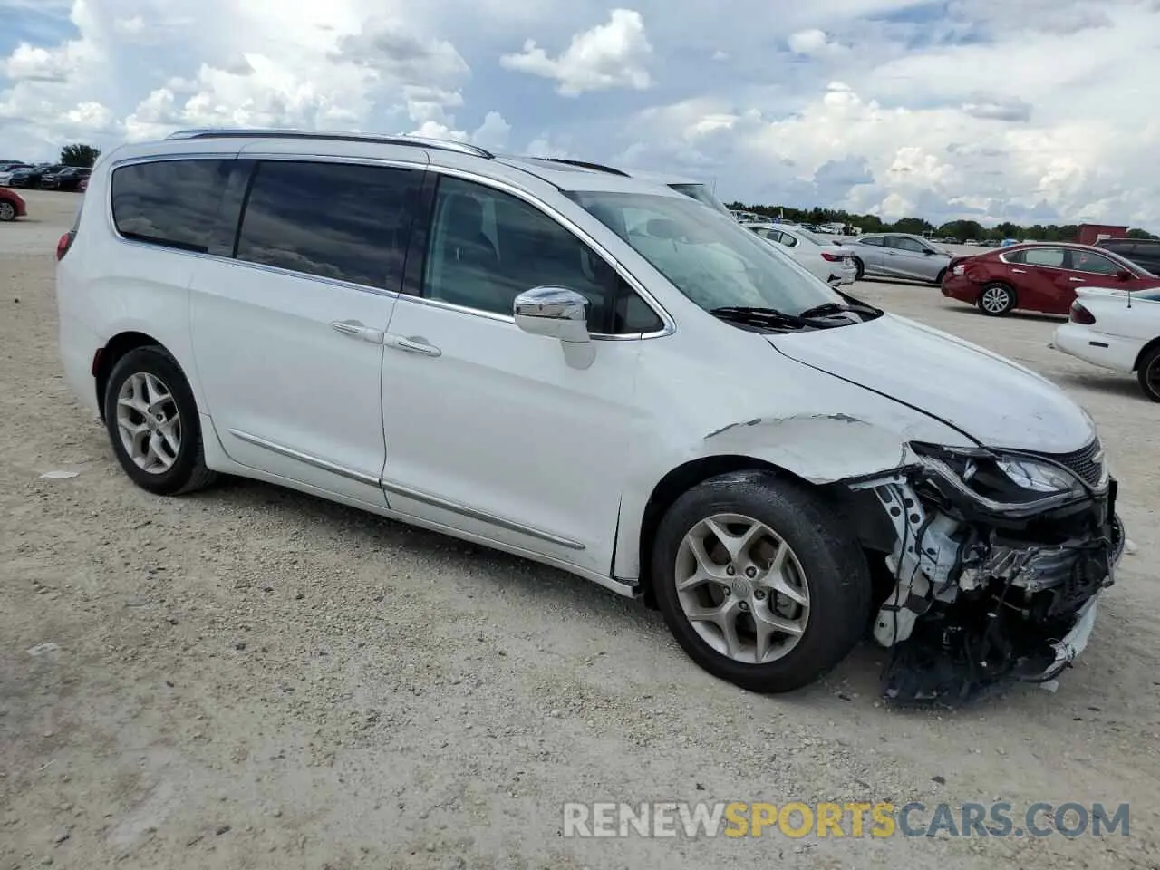 4 fotografías del automóvil dañado 2C4RC1GG4LR283455 CHRYSLER PACIFICA 2020