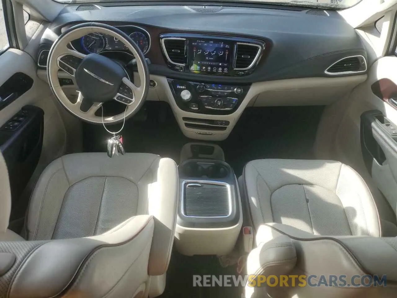 8 fotografías del automóvil dañado 2C4RC1GG5LR151918 CHRYSLER PACIFICA 2020