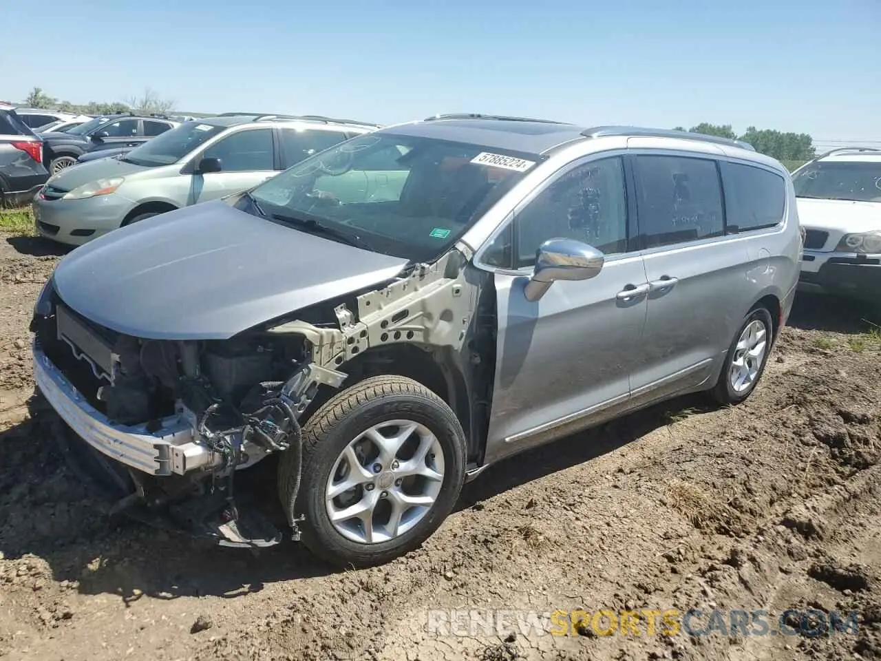 1 fotografías del automóvil dañado 2C4RC1GG5LR284775 CHRYSLER PACIFICA 2020