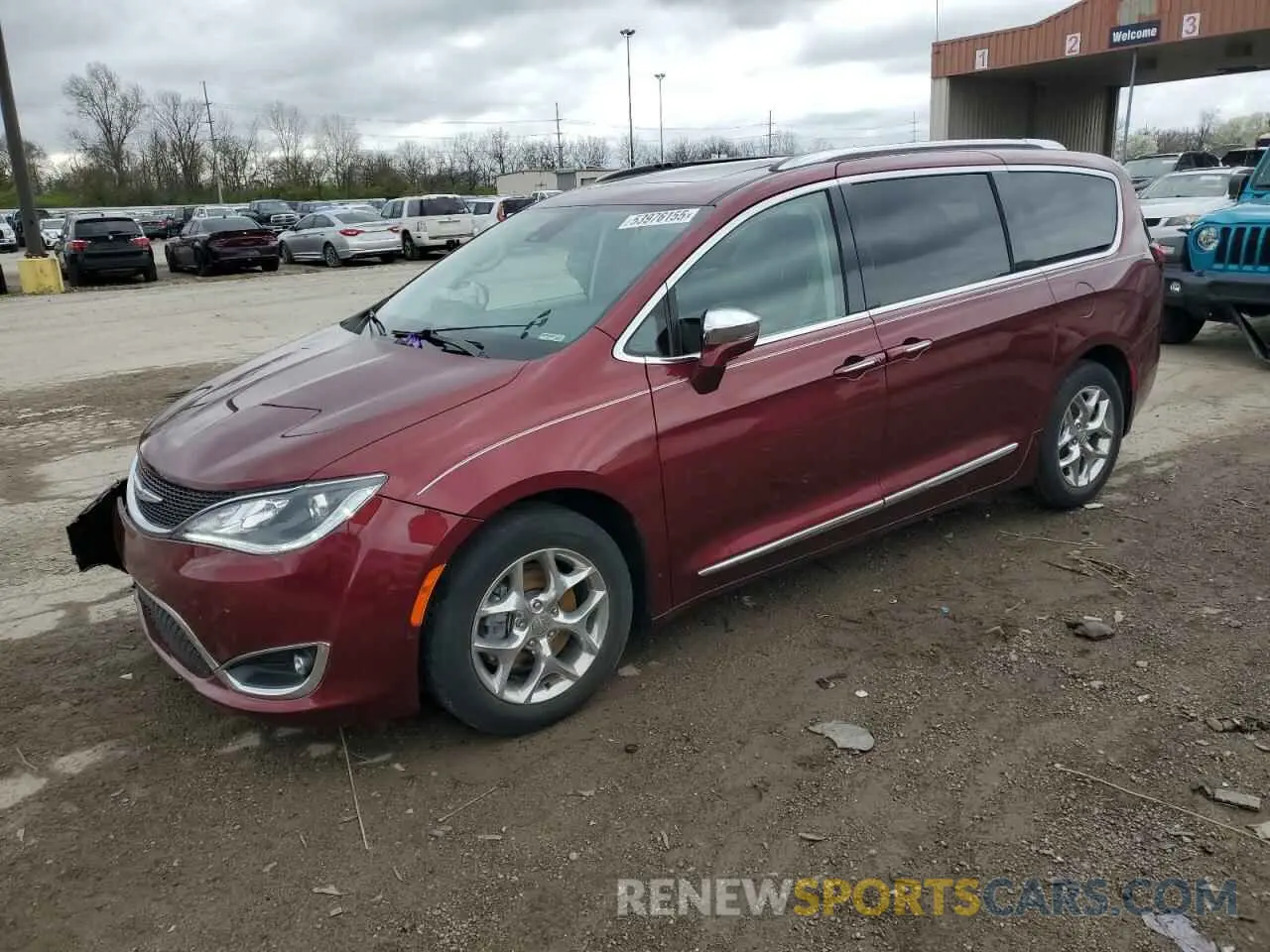 1 fotografías del automóvil dañado 2C4RC1GG6LR249971 CHRYSLER PACIFICA 2020