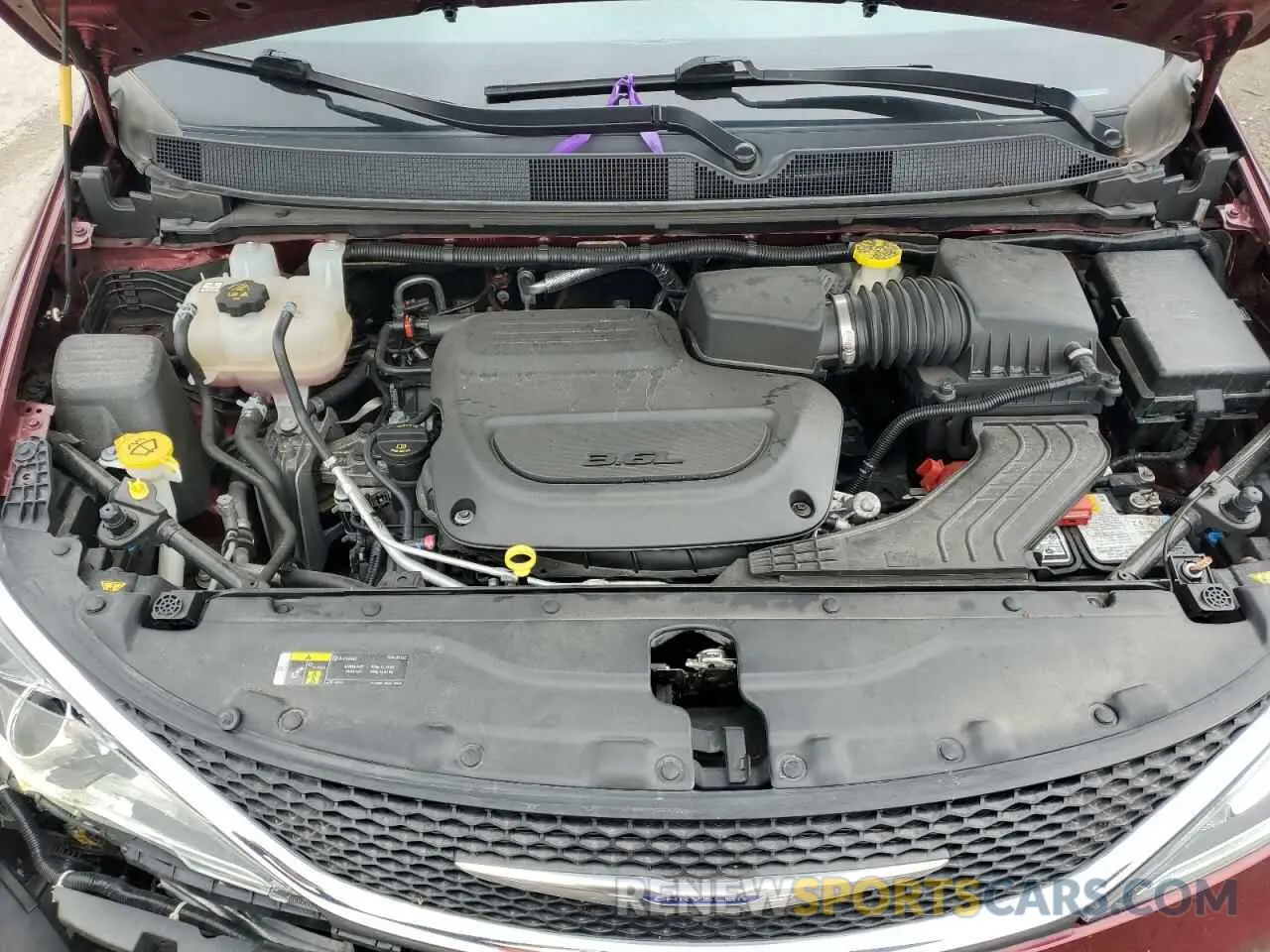 12 fotografías del automóvil dañado 2C4RC1GG6LR249971 CHRYSLER PACIFICA 2020