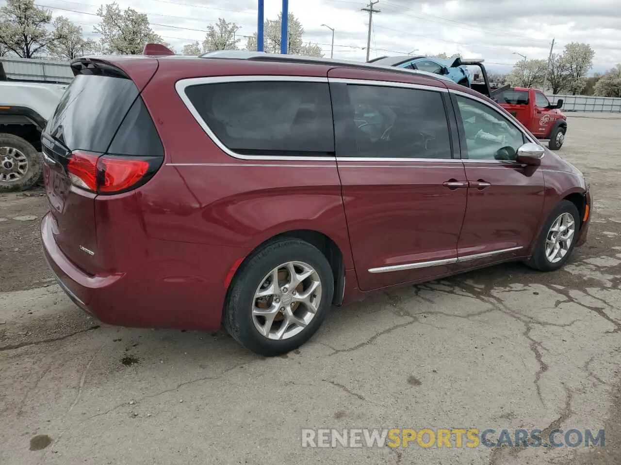 3 fotografías del automóvil dañado 2C4RC1GG6LR249971 CHRYSLER PACIFICA 2020
