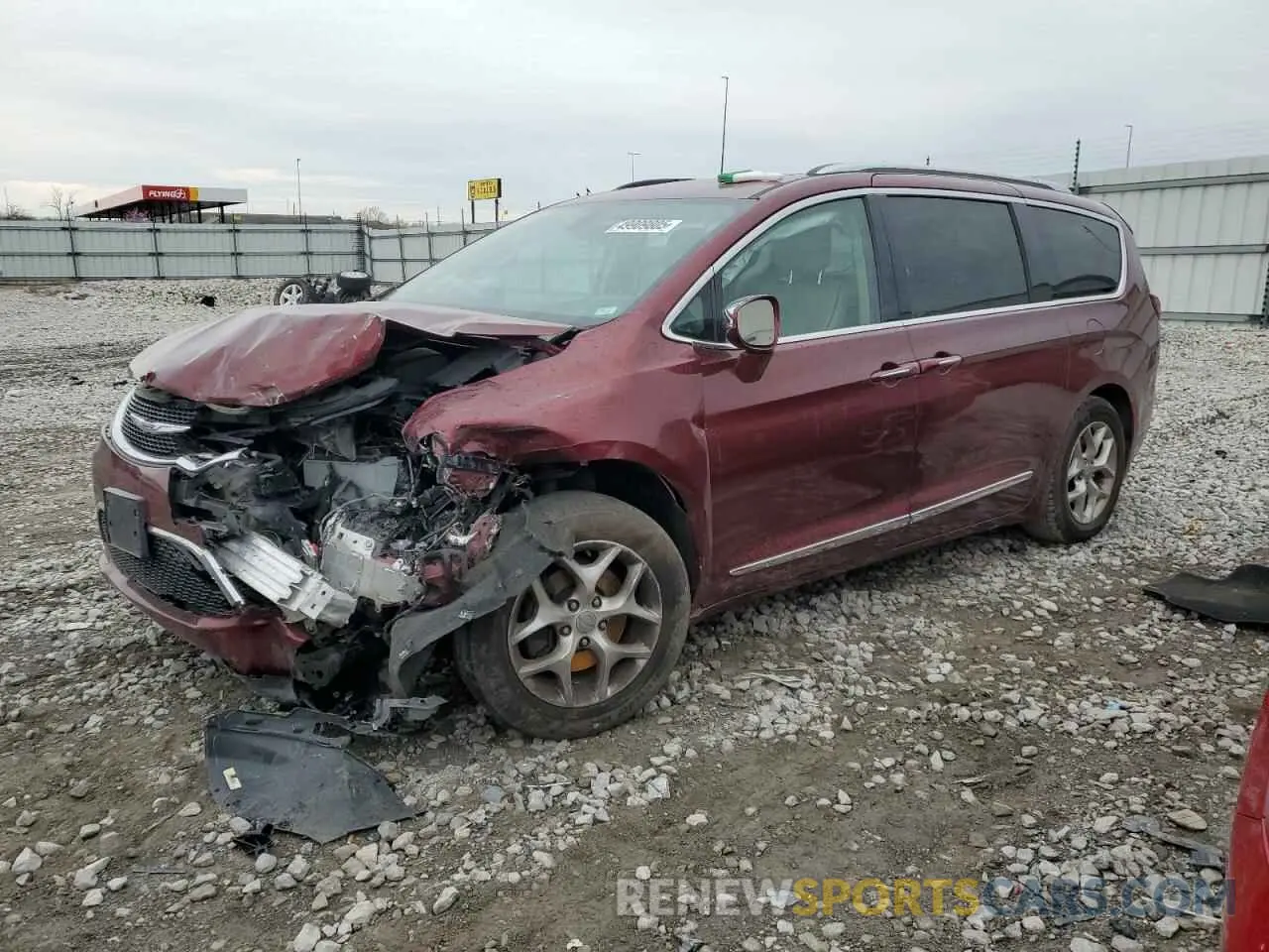 1 fotografías del automóvil dañado 2C4RC1GG7LR143660 CHRYSLER PACIFICA 2020