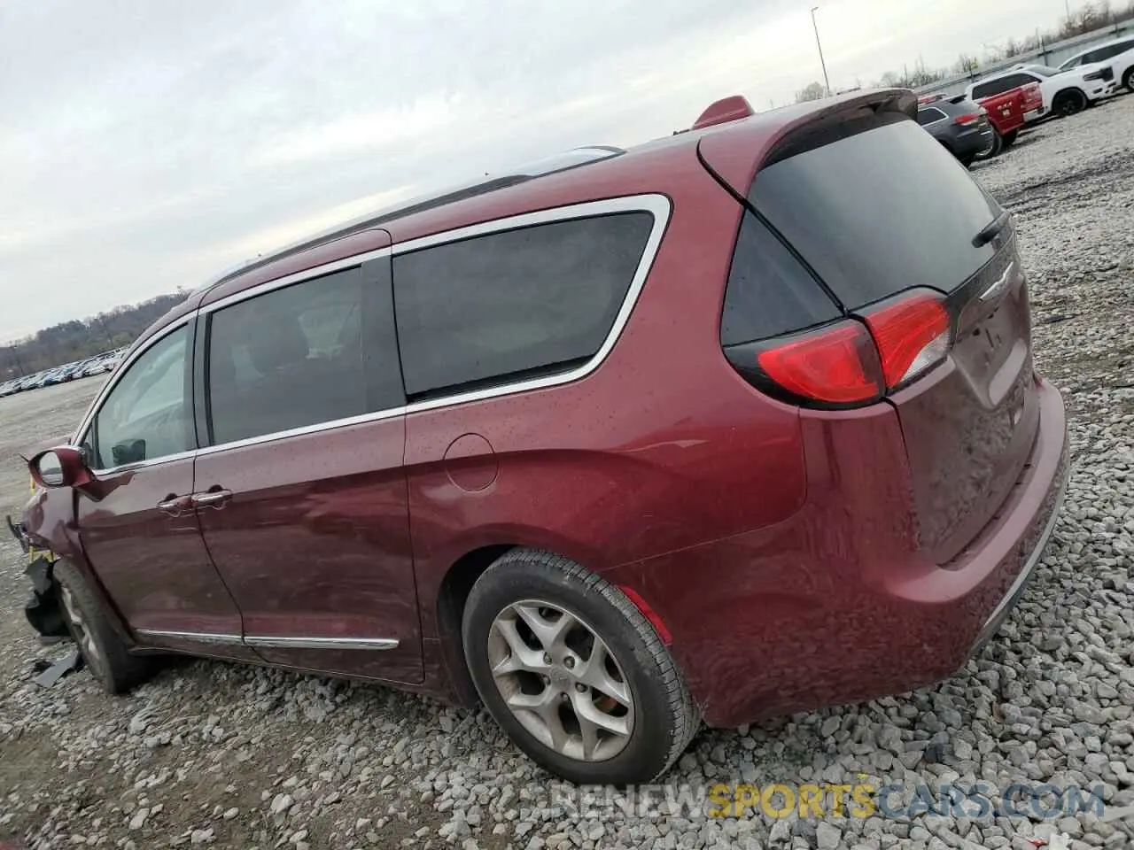 2 fotografías del automóvil dañado 2C4RC1GG7LR143660 CHRYSLER PACIFICA 2020
