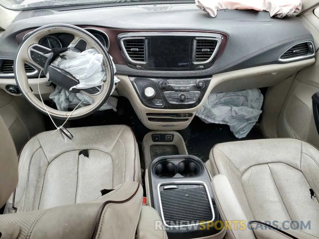 8 fotografías del automóvil dañado 2C4RC1GG7LR143660 CHRYSLER PACIFICA 2020