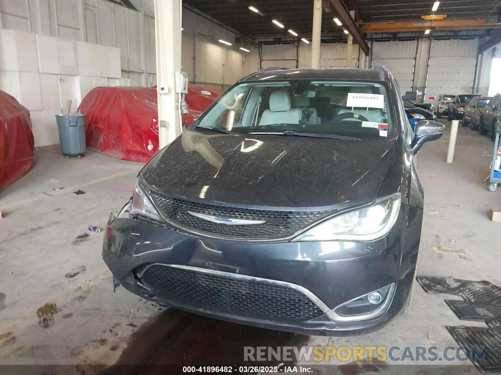 12 fotografías del automóvil dañado 2C4RC1GG7LR144176 CHRYSLER PACIFICA 2020