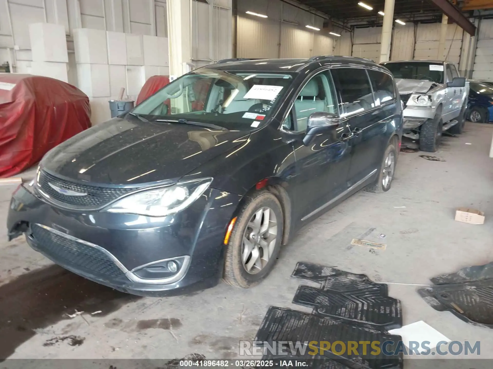 2 fotografías del automóvil dañado 2C4RC1GG7LR144176 CHRYSLER PACIFICA 2020