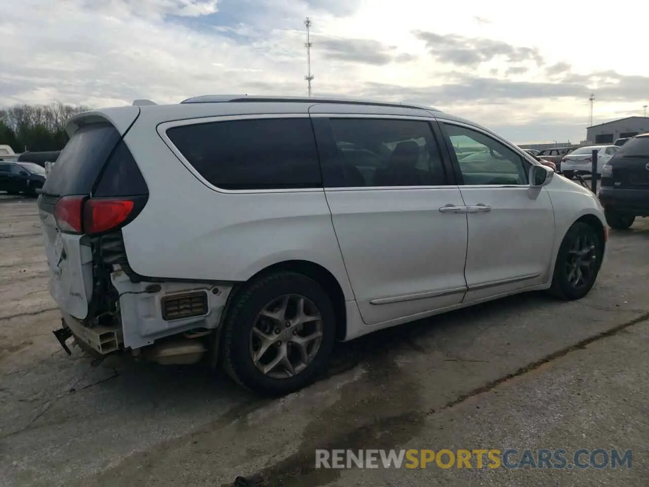 3 fotografías del automóvil dañado 2C4RC1GG9LR158001 CHRYSLER PACIFICA 2020