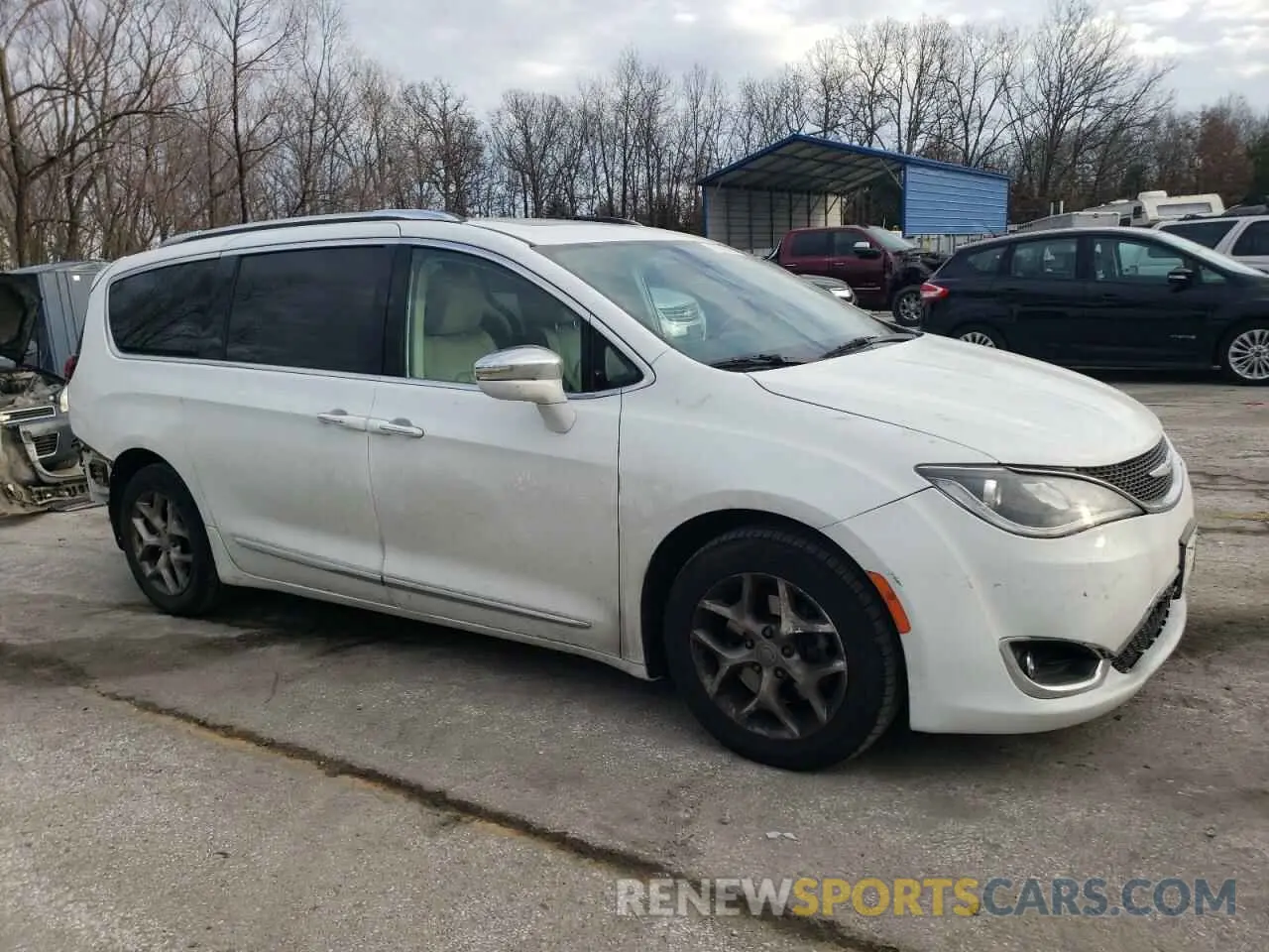 4 fotografías del automóvil dañado 2C4RC1GG9LR158001 CHRYSLER PACIFICA 2020