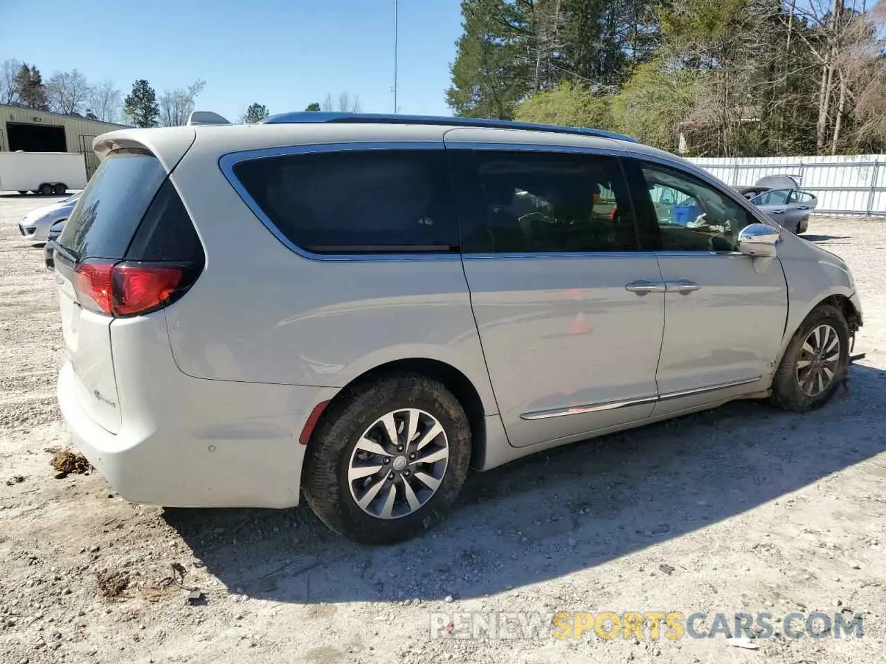 3 fotografías del automóvil dañado 2C4RC1N77LR263428 CHRYSLER PACIFICA 2020
