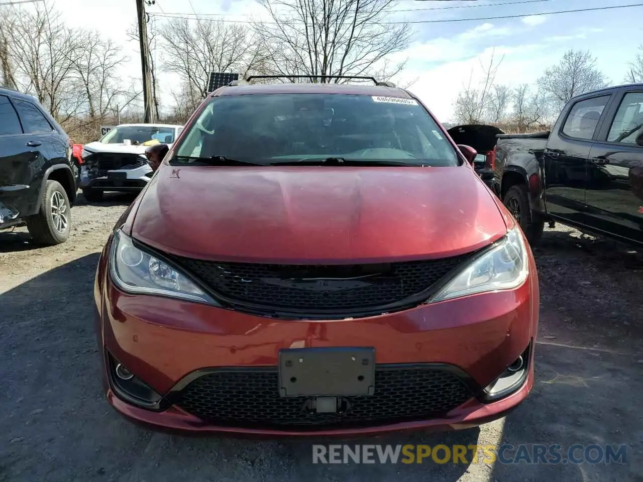 5 fotografías del automóvil dañado 2C4RC1N78LR277788 CHRYSLER PACIFICA 2020