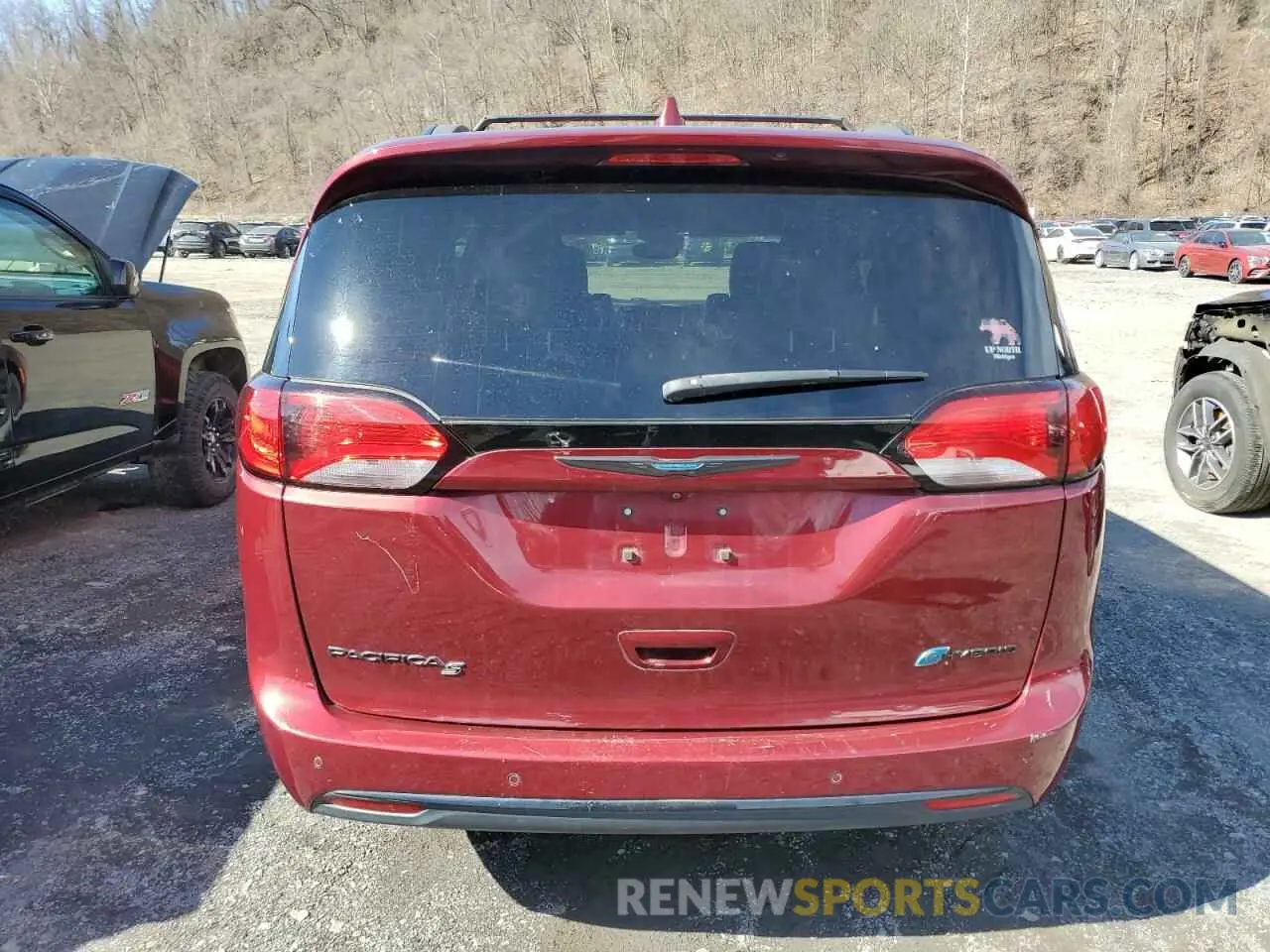 6 fotografías del automóvil dañado 2C4RC1N78LR277788 CHRYSLER PACIFICA 2020