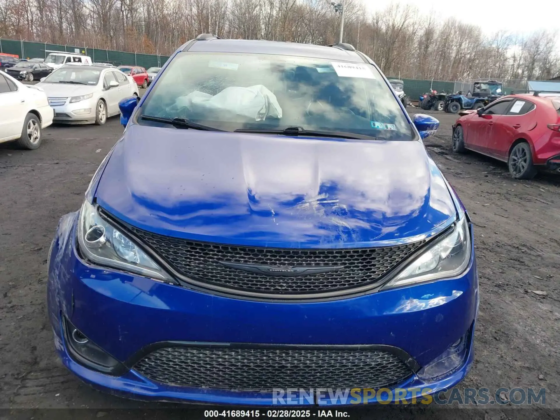 12 fotografías del automóvil dañado 2C4RC3BG9LR252124 CHRYSLER PACIFICA 2020