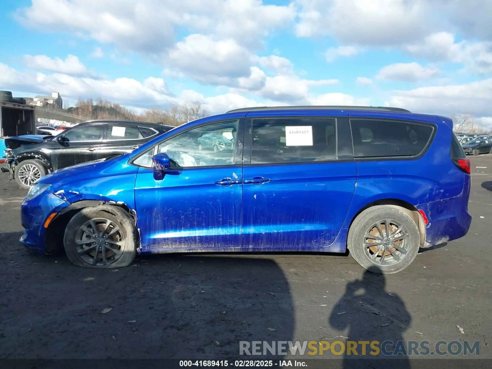 14 fotografías del automóvil dañado 2C4RC3BG9LR252124 CHRYSLER PACIFICA 2020