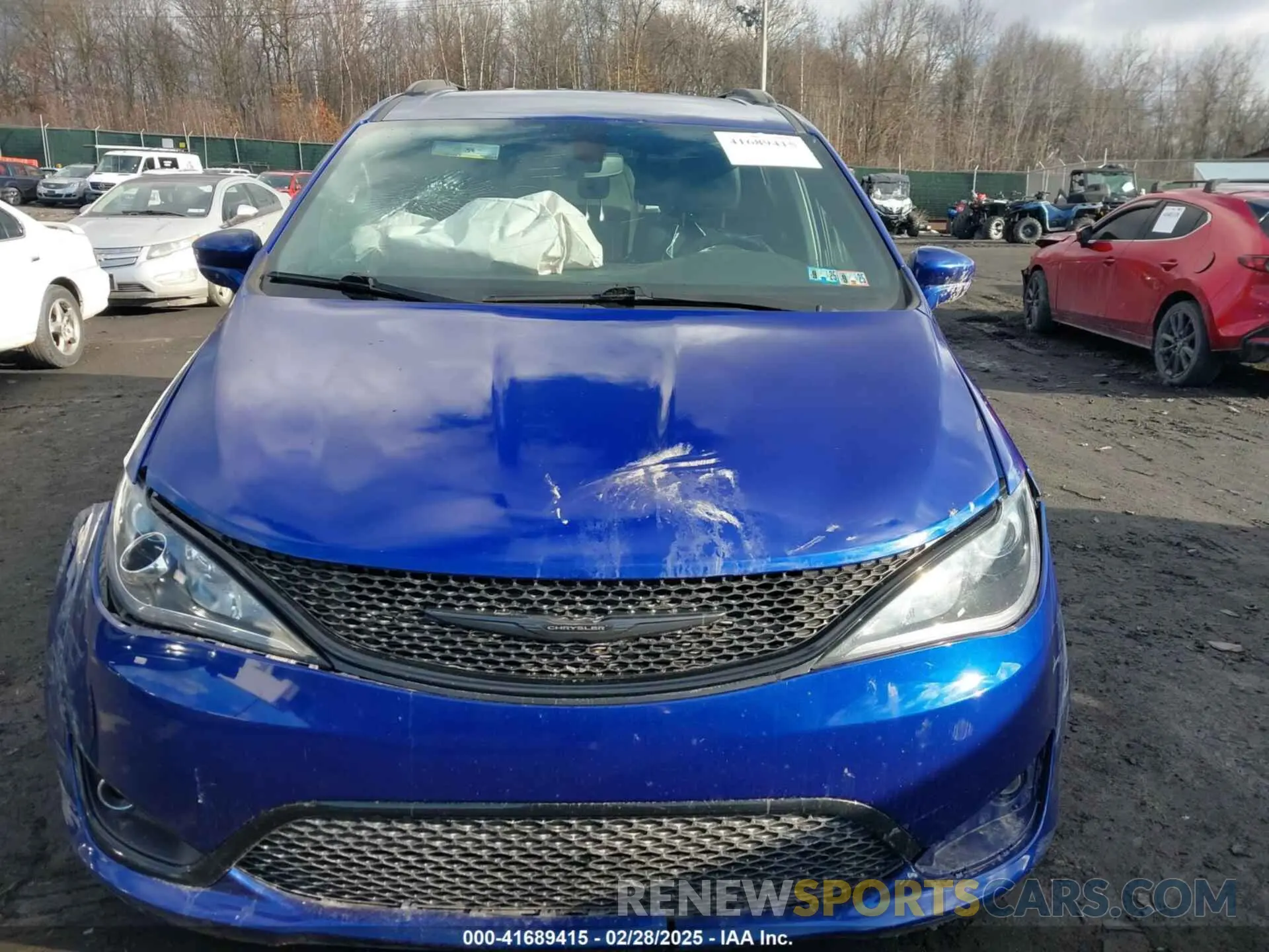 6 fotografías del automóvil dañado 2C4RC3BG9LR252124 CHRYSLER PACIFICA 2020