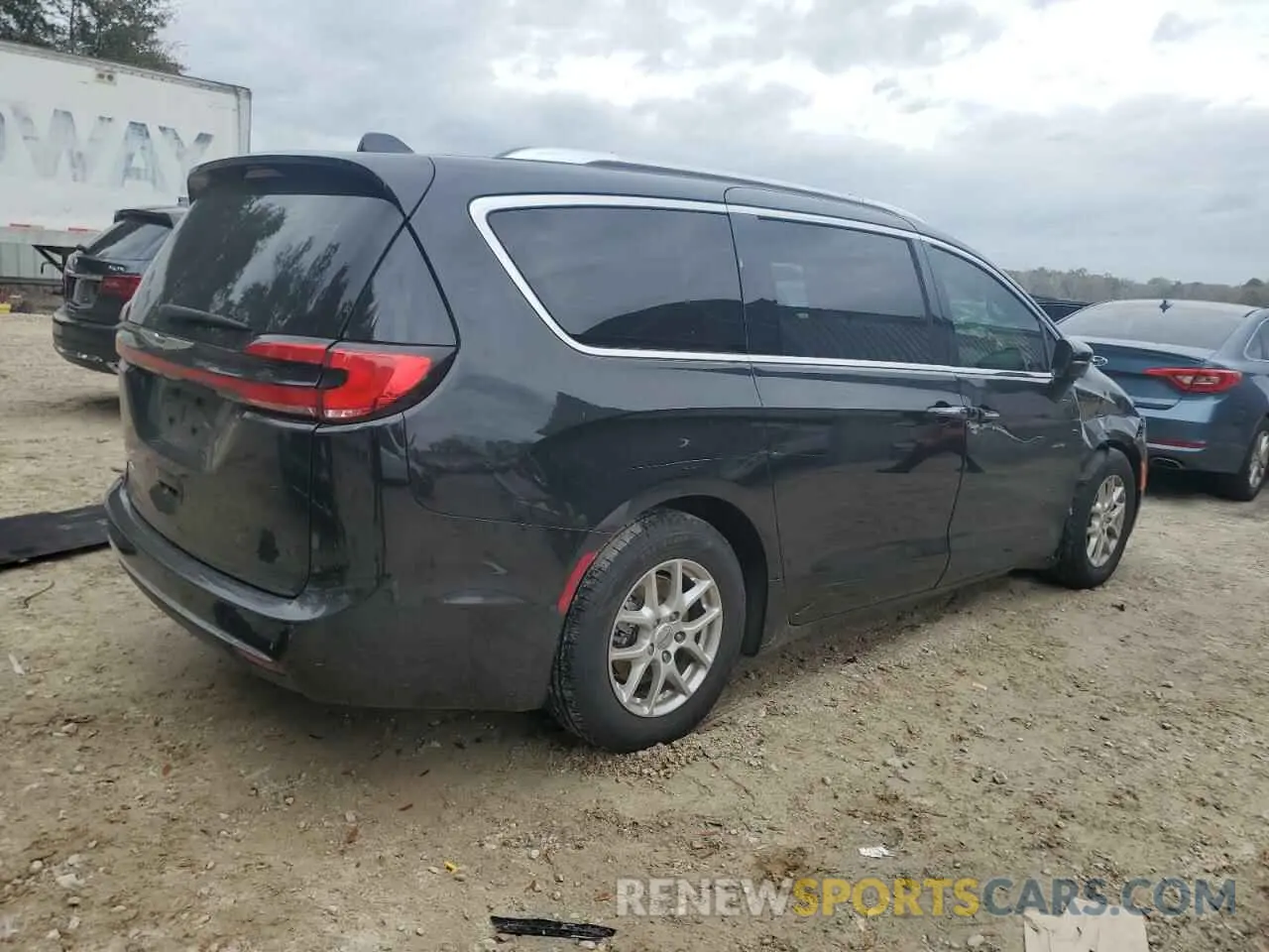 3 fotografías del automóvil dañado 2C4RC1BG0MR547537 CHRYSLER PACIFICA 2021