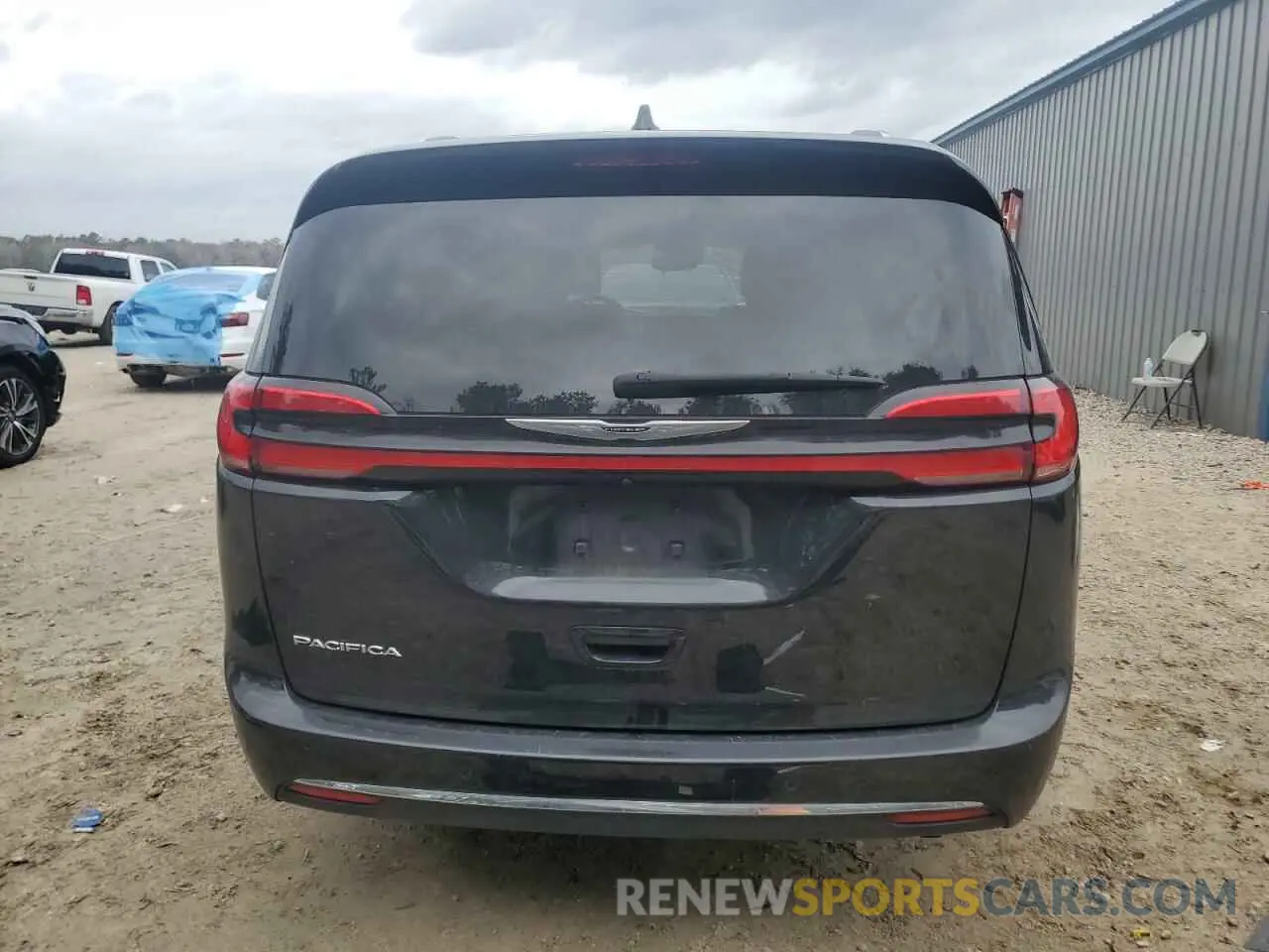 6 fotografías del automóvil dañado 2C4RC1BG0MR547537 CHRYSLER PACIFICA 2021