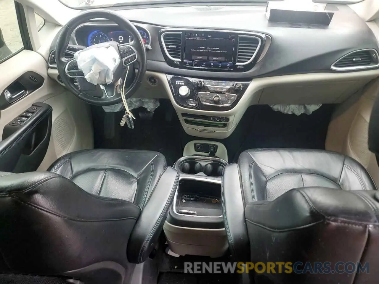 8 fotografías del automóvil dañado 2C4RC1BG0MR547537 CHRYSLER PACIFICA 2021