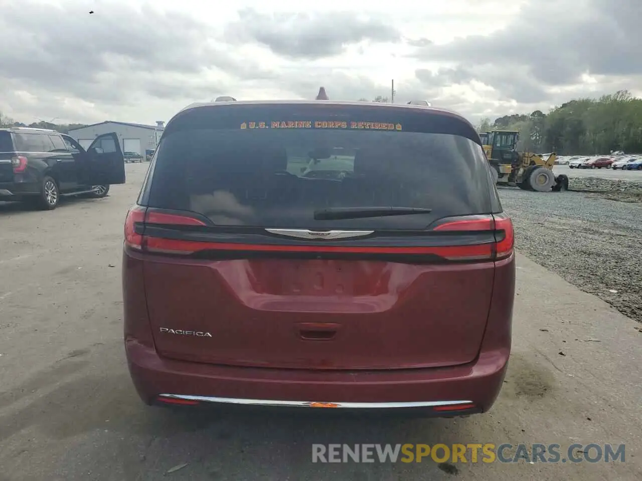 6 fotografías del automóvil dañado 2C4RC1BG0MR552883 CHRYSLER PACIFICA 2021