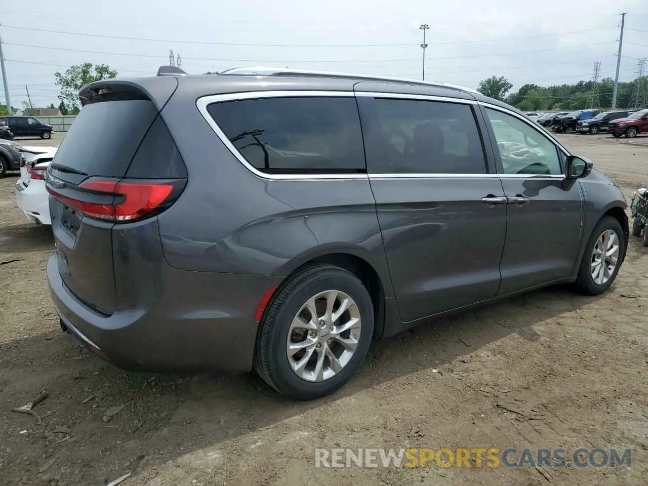 3 fotografías del automóvil dañado 2C4RC1BG0MR556979 CHRYSLER PACIFICA 2021