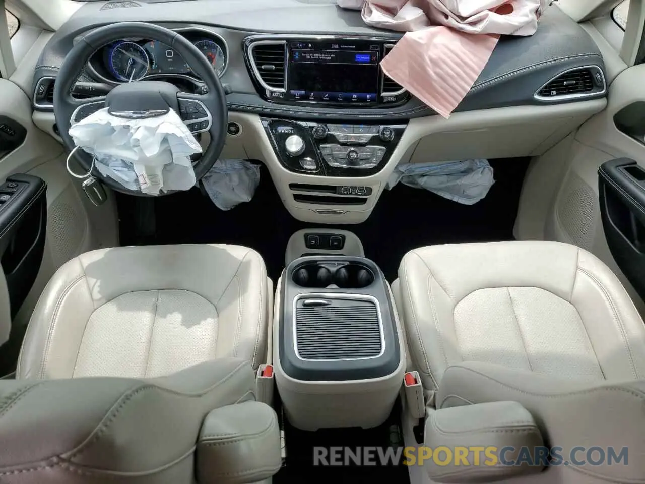 8 fotografías del automóvil dañado 2C4RC1BG0MR556979 CHRYSLER PACIFICA 2021
