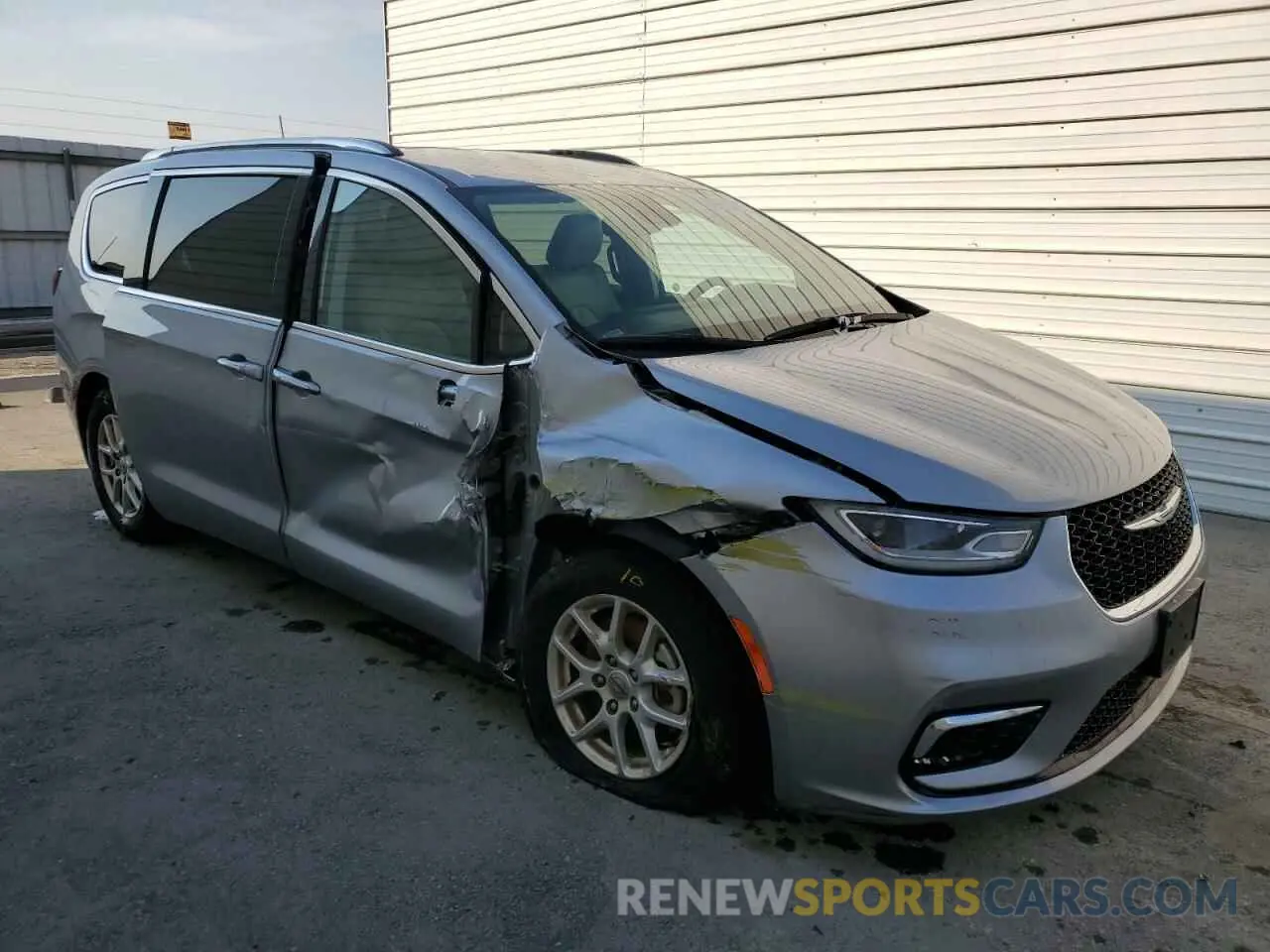 4 fotografías del automóvil dañado 2C4RC1BG0MR591022 CHRYSLER PACIFICA 2021
