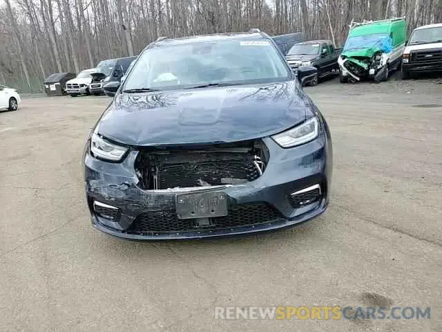 12 fotografías del automóvil dañado 2C4RC1BG0MR597838 CHRYSLER PACIFICA 2021