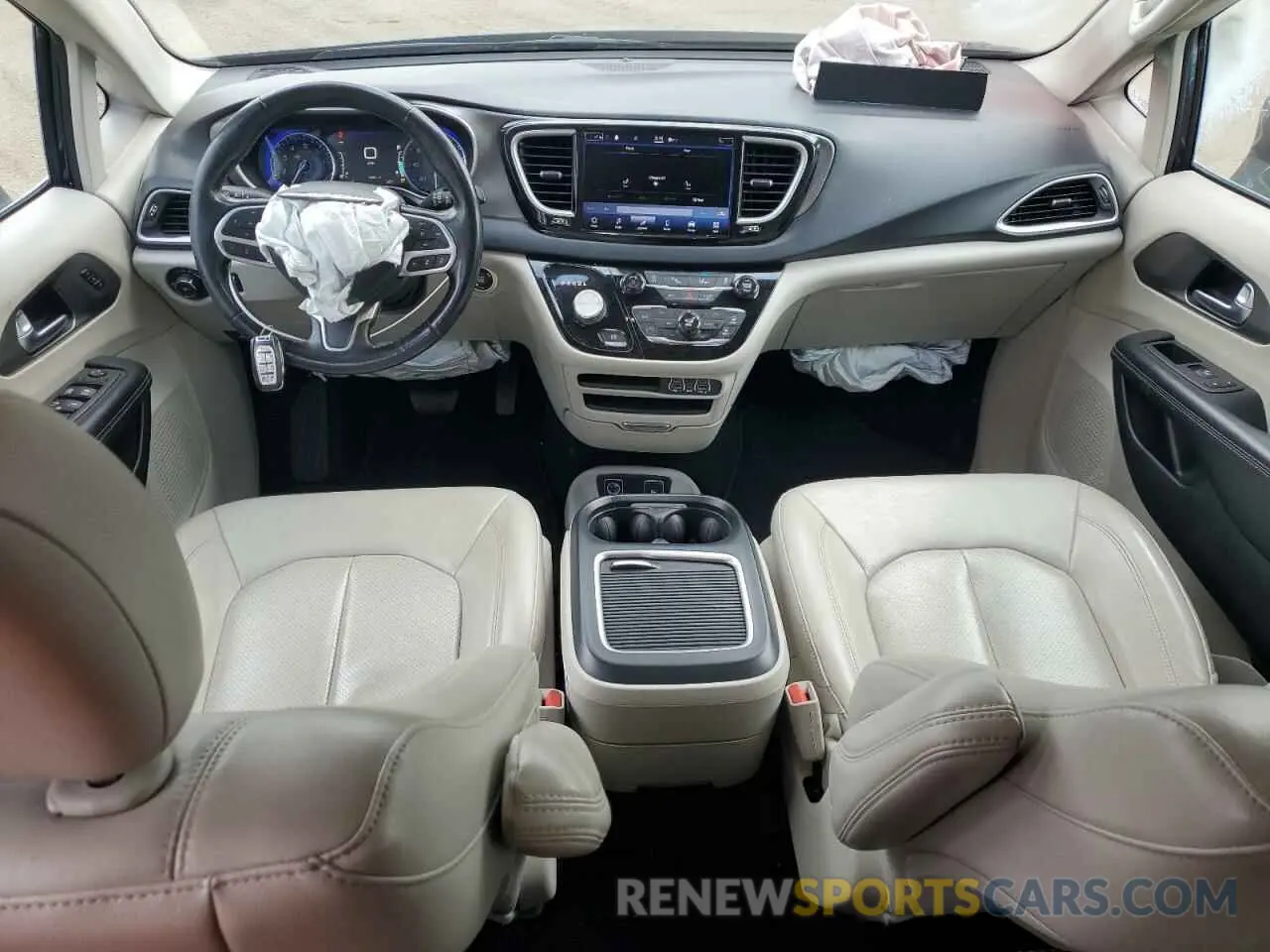 8 fotografías del automóvil dañado 2C4RC1BG0MR597838 CHRYSLER PACIFICA 2021